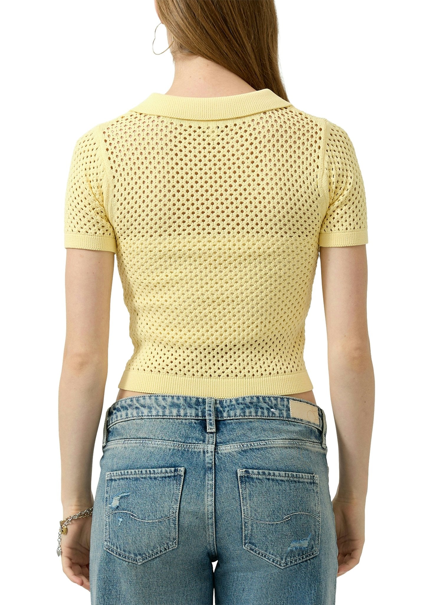 QS by S.Oliver Damen Pullover Yellow