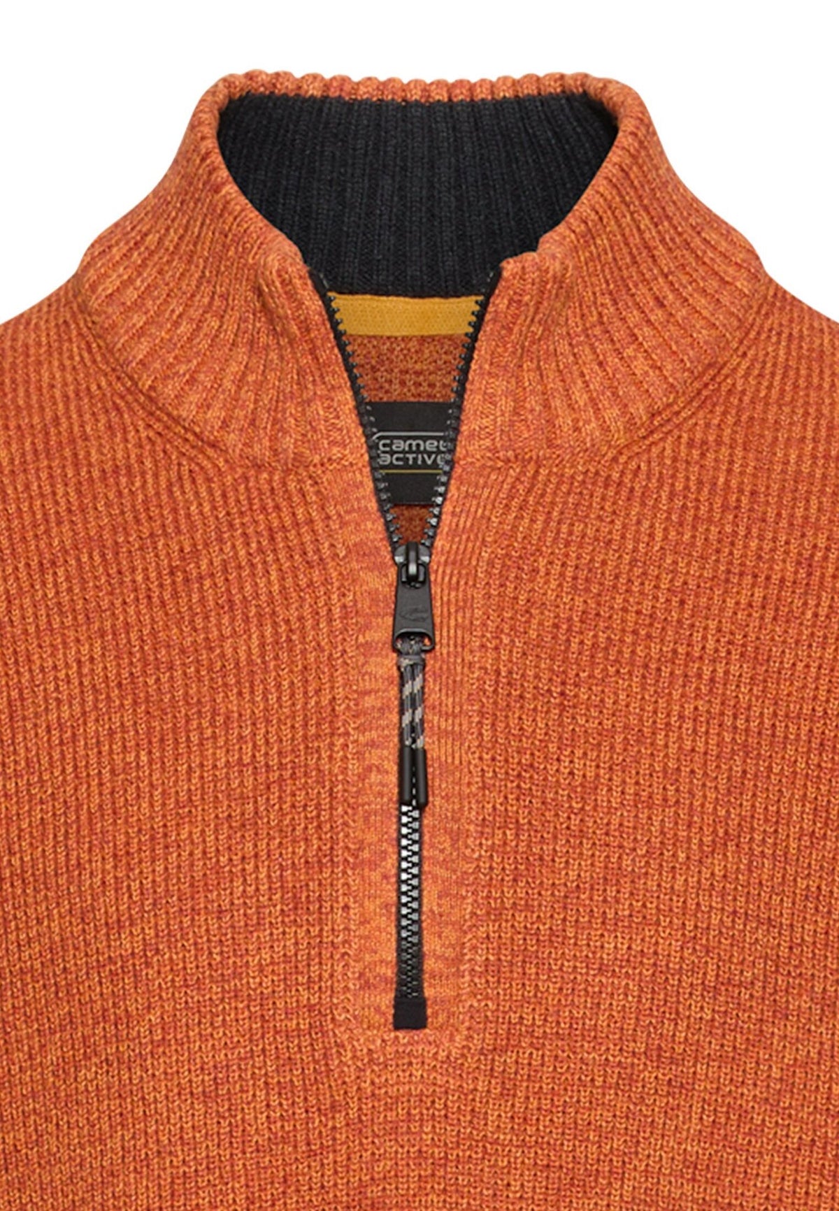 Camel active Herren Pullover  Brick Orange