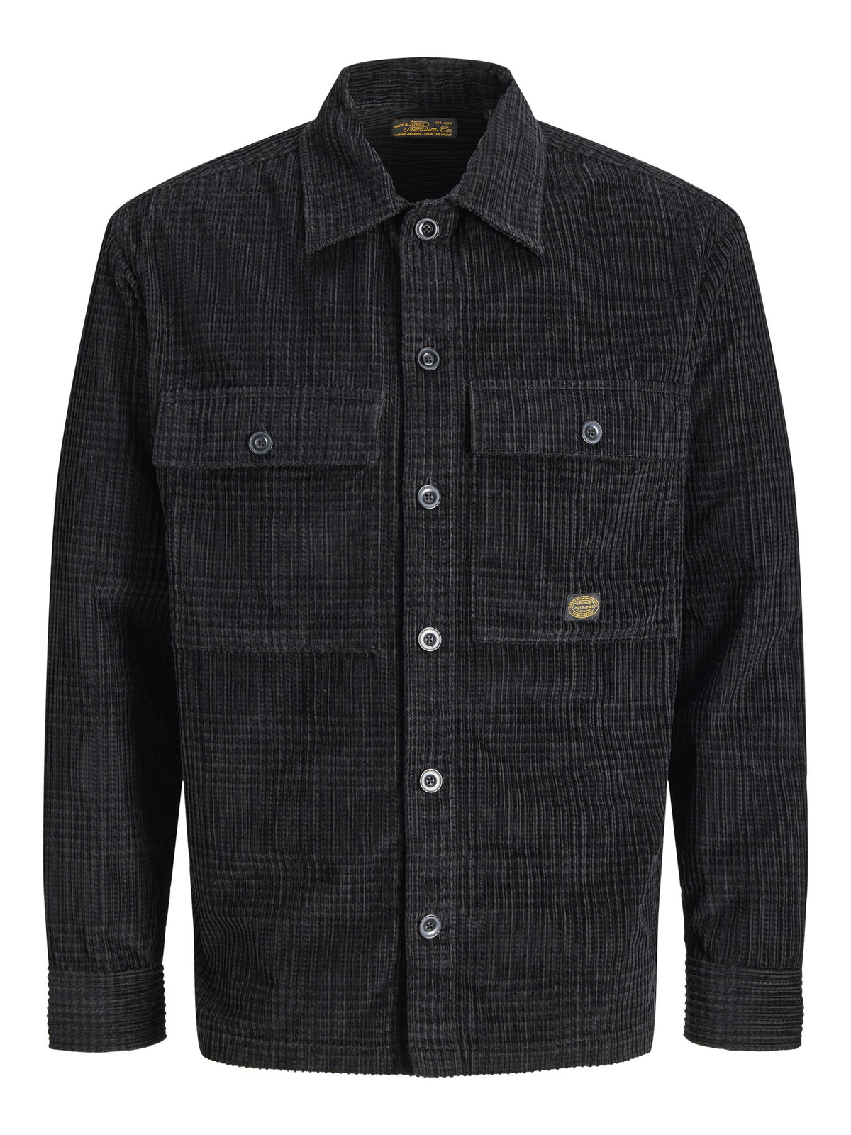 Jack & Jones Herren Hemden lang Black