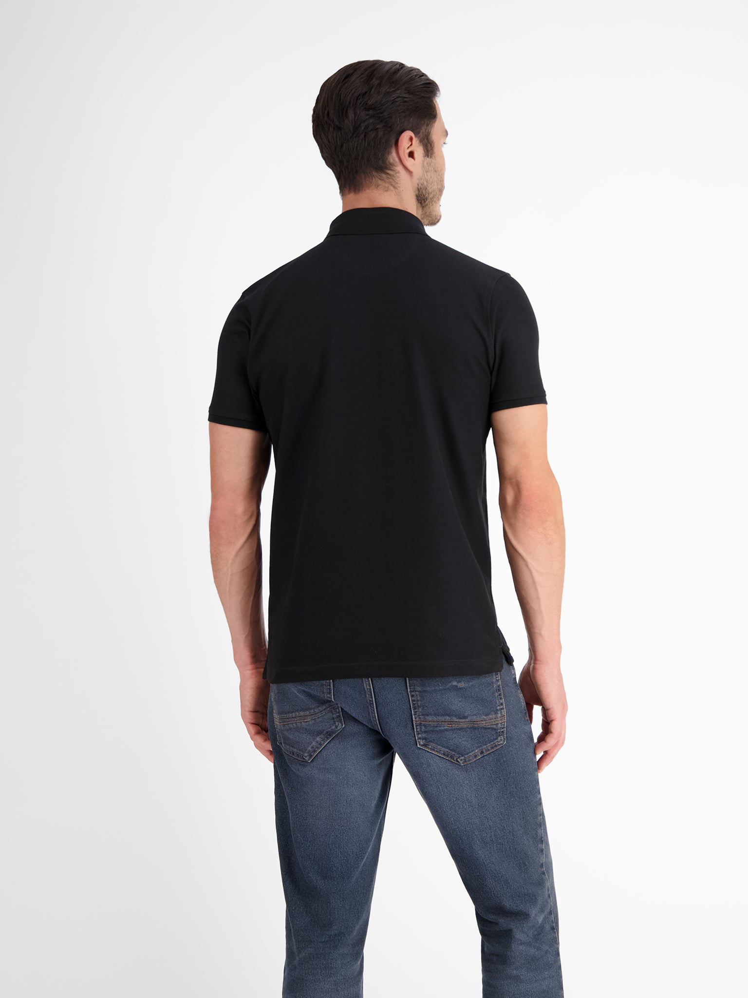 Lerros Herren Polo-Shirts Black
