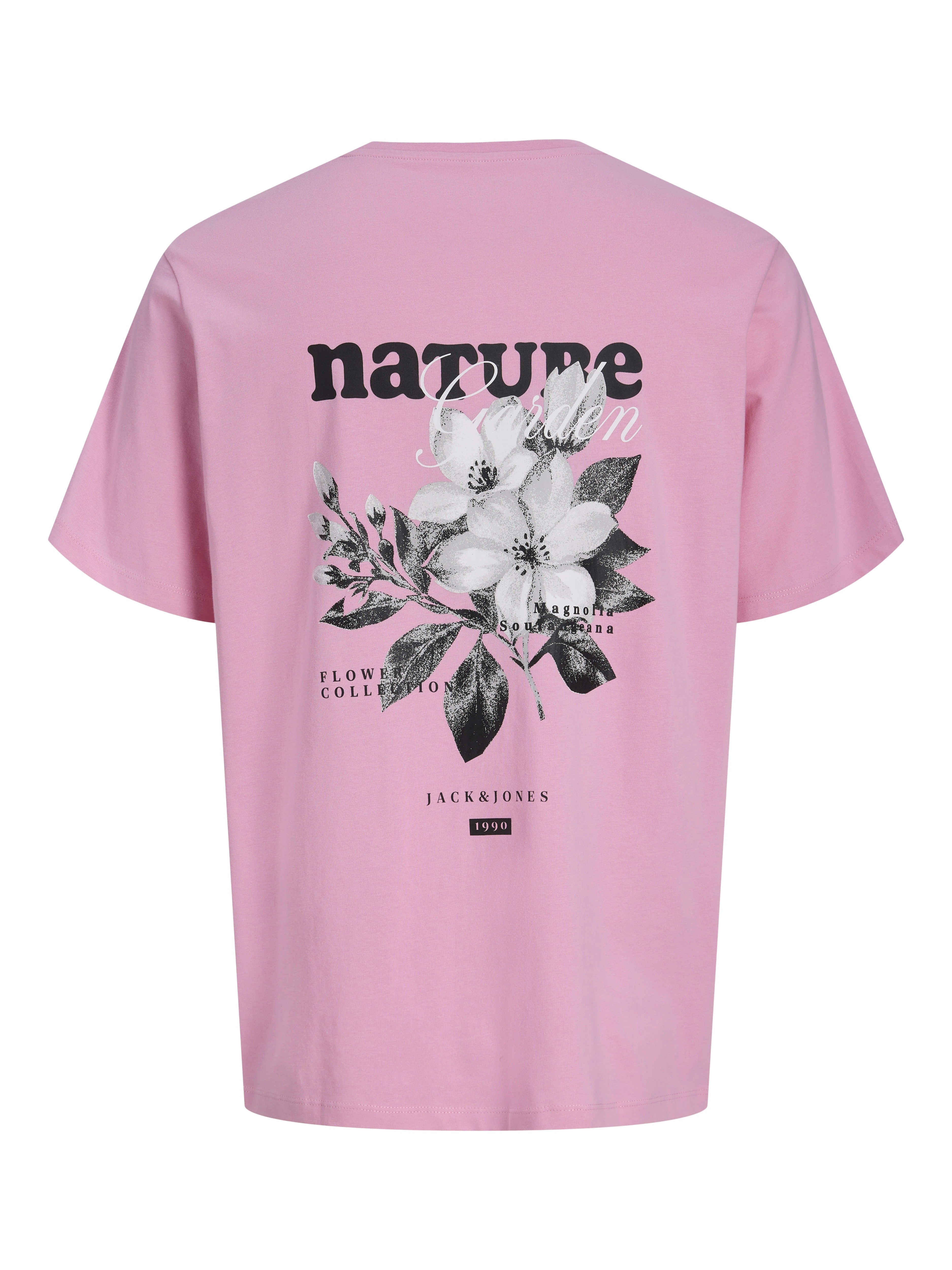 Jack & Jones Herren T-Shirts kurz Prism Pink
