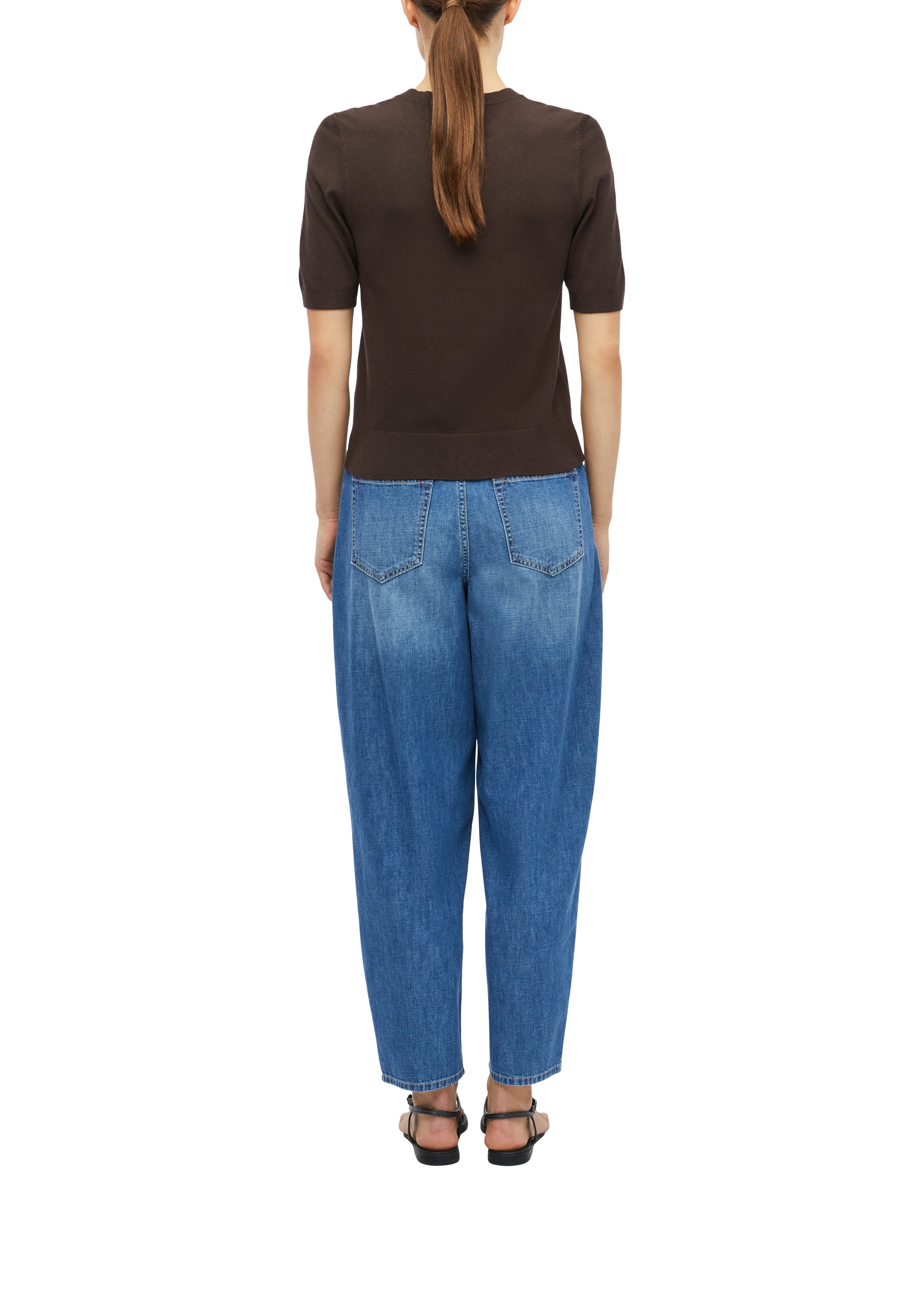 S. Oliver red Damen Pullover Brown