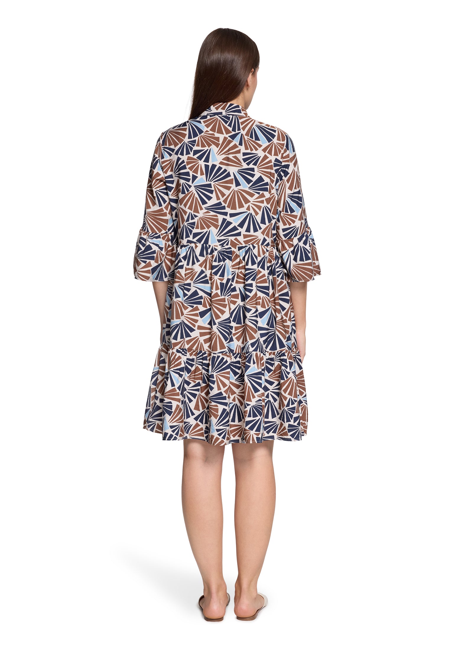 Betty & Co Damen Kleider Nature/Brown