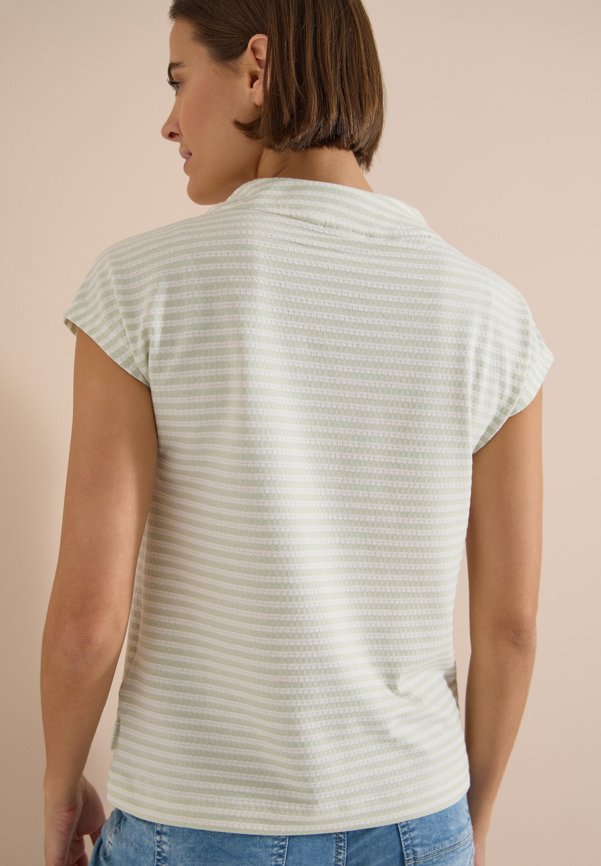 Cecil Damen T-Shirts  Raw Match
