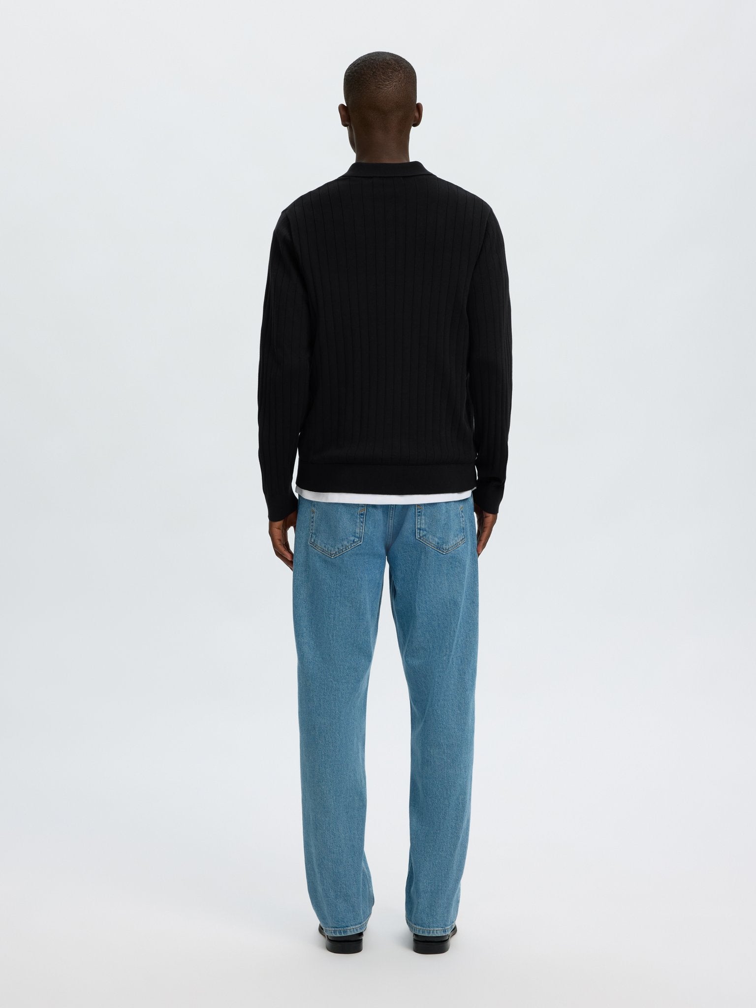 Selected homme Herren Pullover  Black