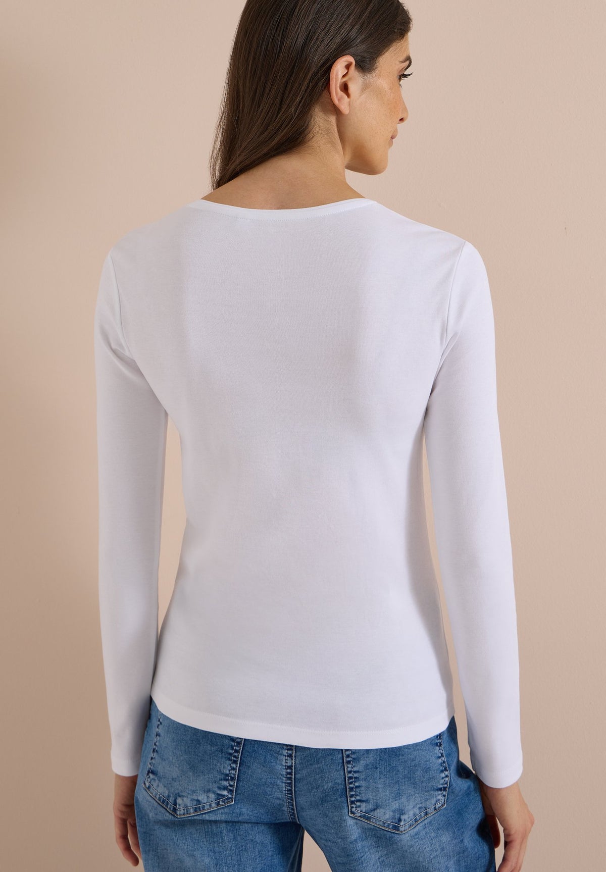 Cecil Damen T-Shirts White