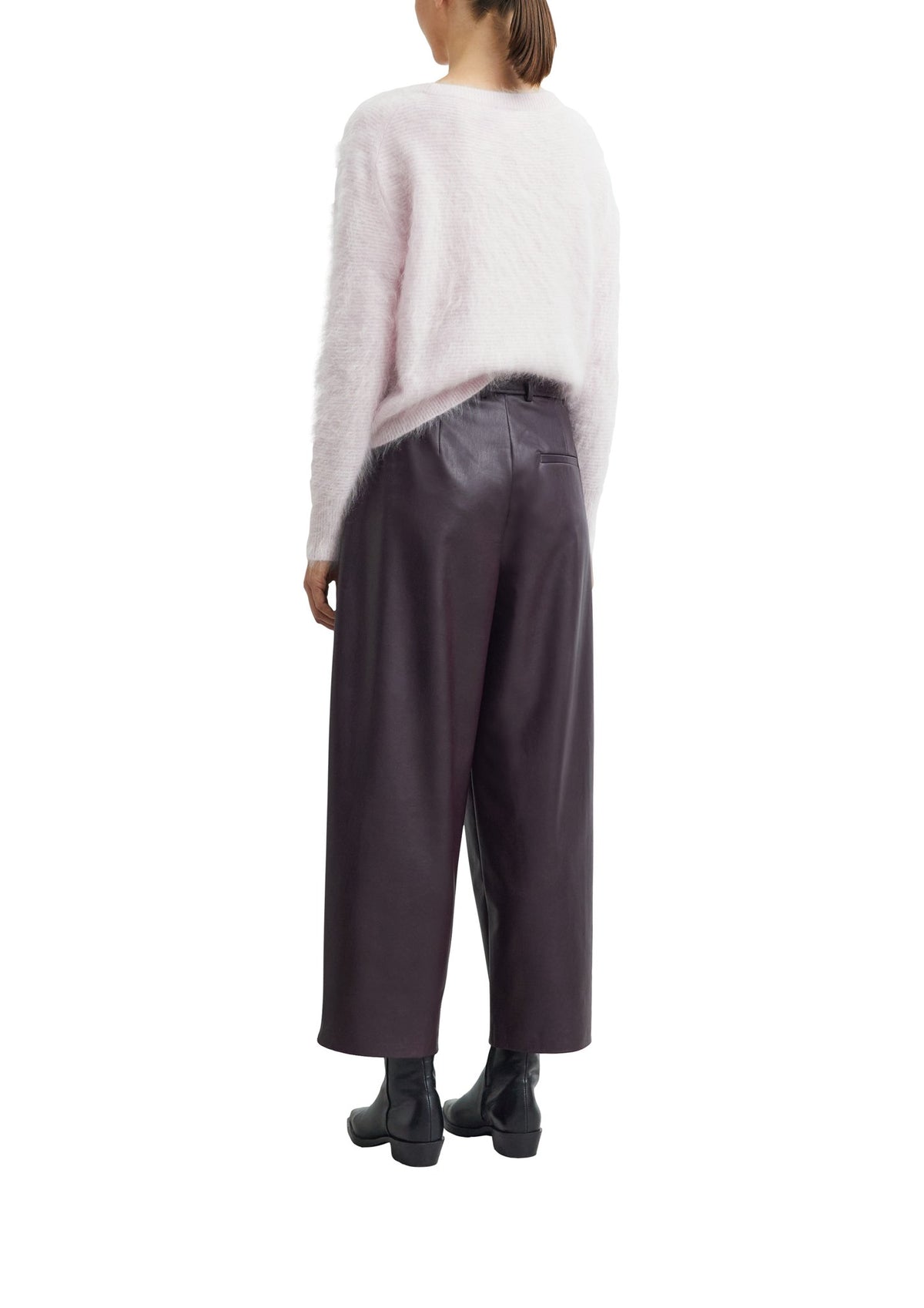 Comma Damen Hosen  Lilac/Pink