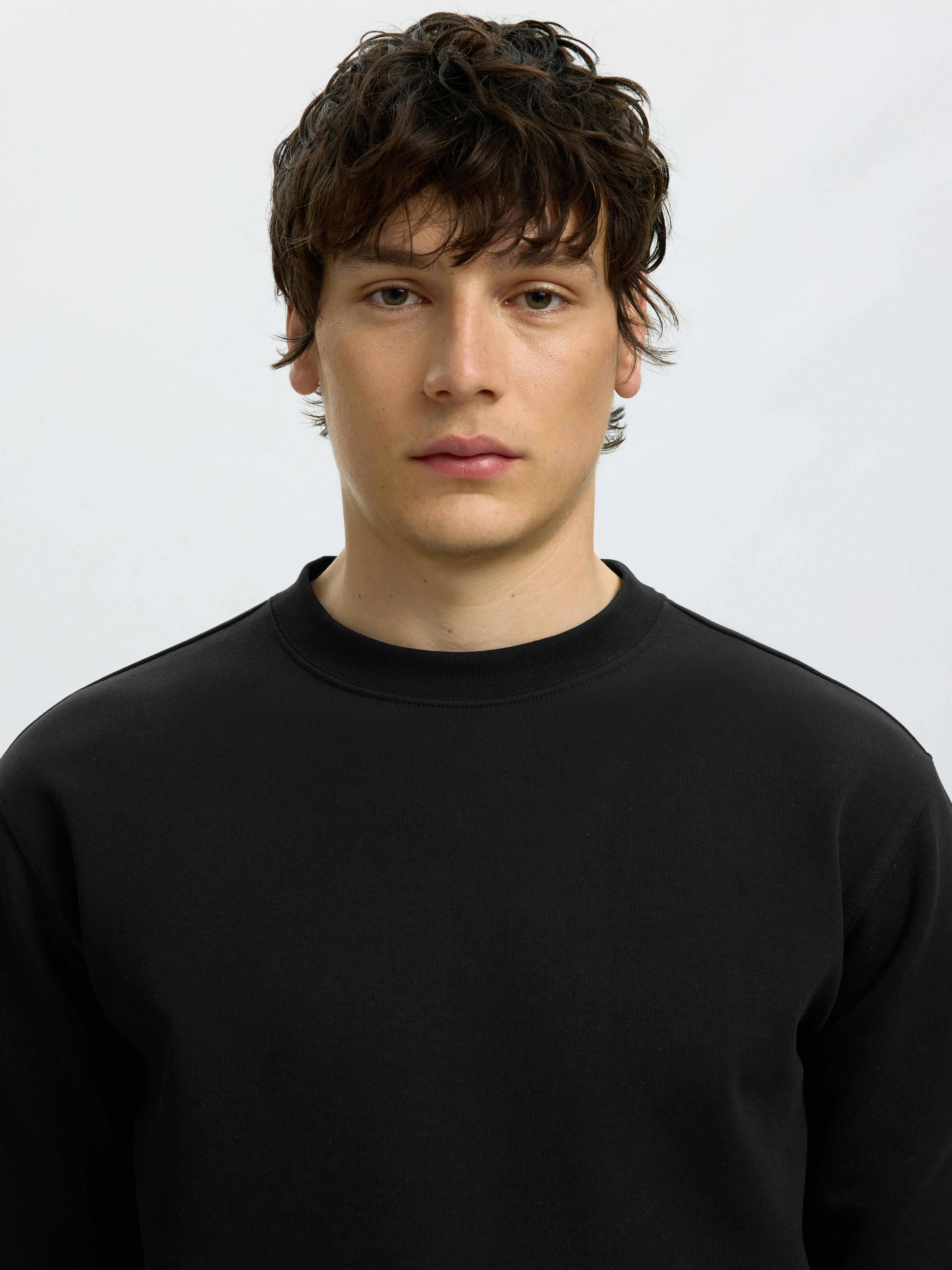 Selected homme Herren Sweatshirts  Black