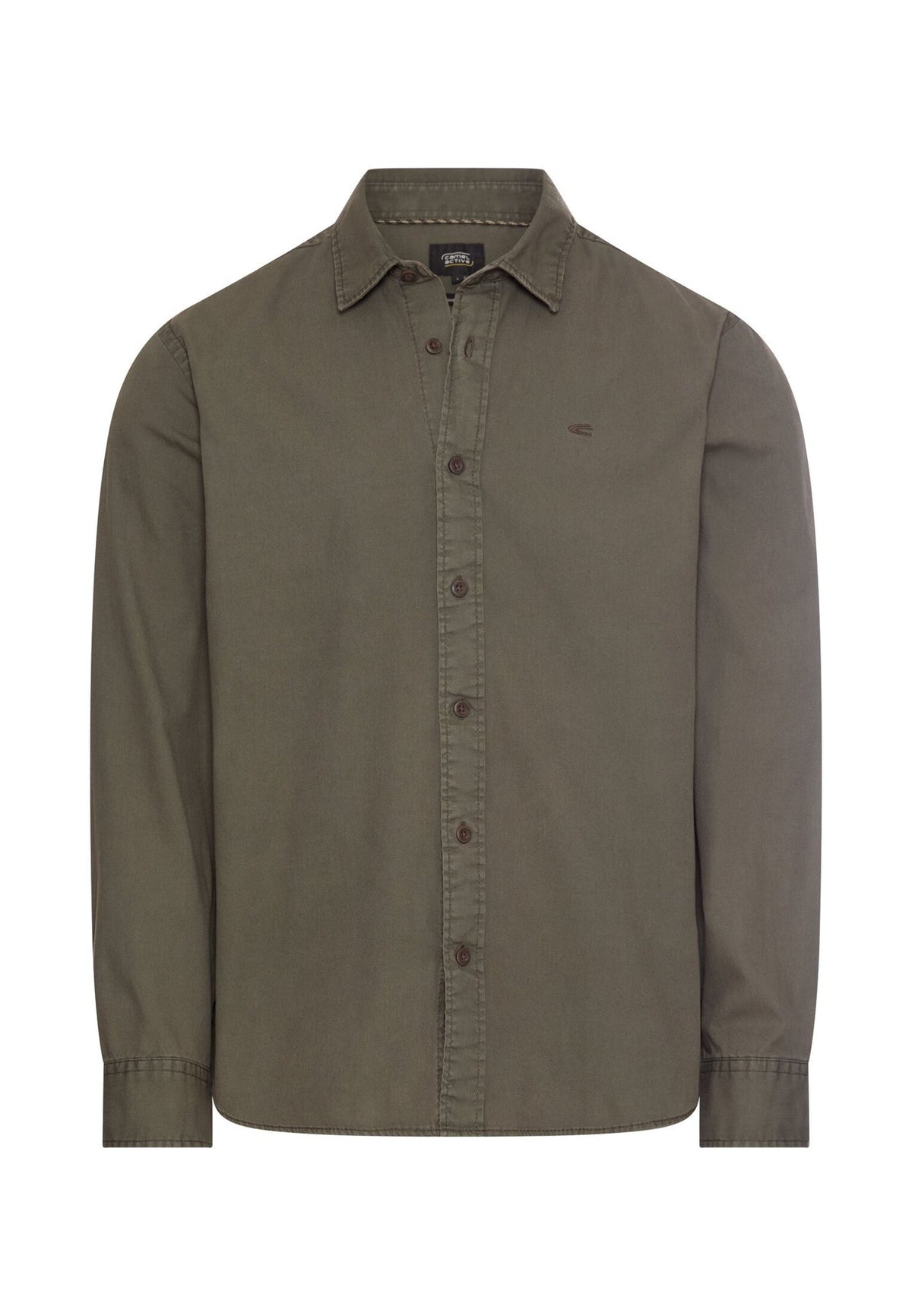 Camel active Herren Hemden  Olive Brown