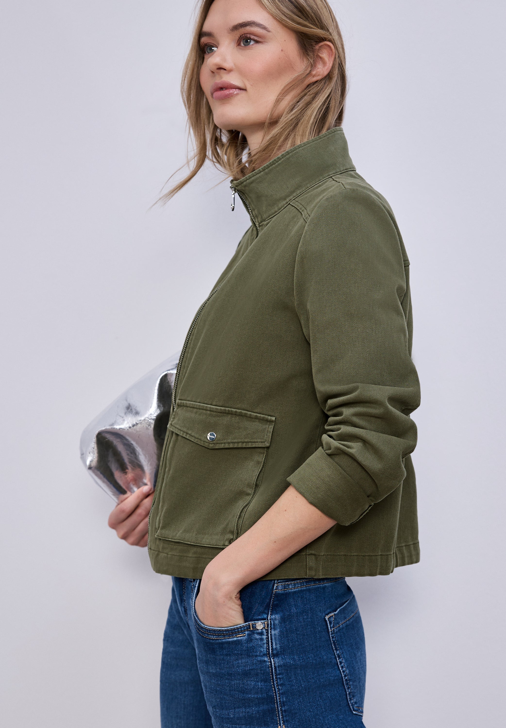Street One Damen Jacken  Dark Veti