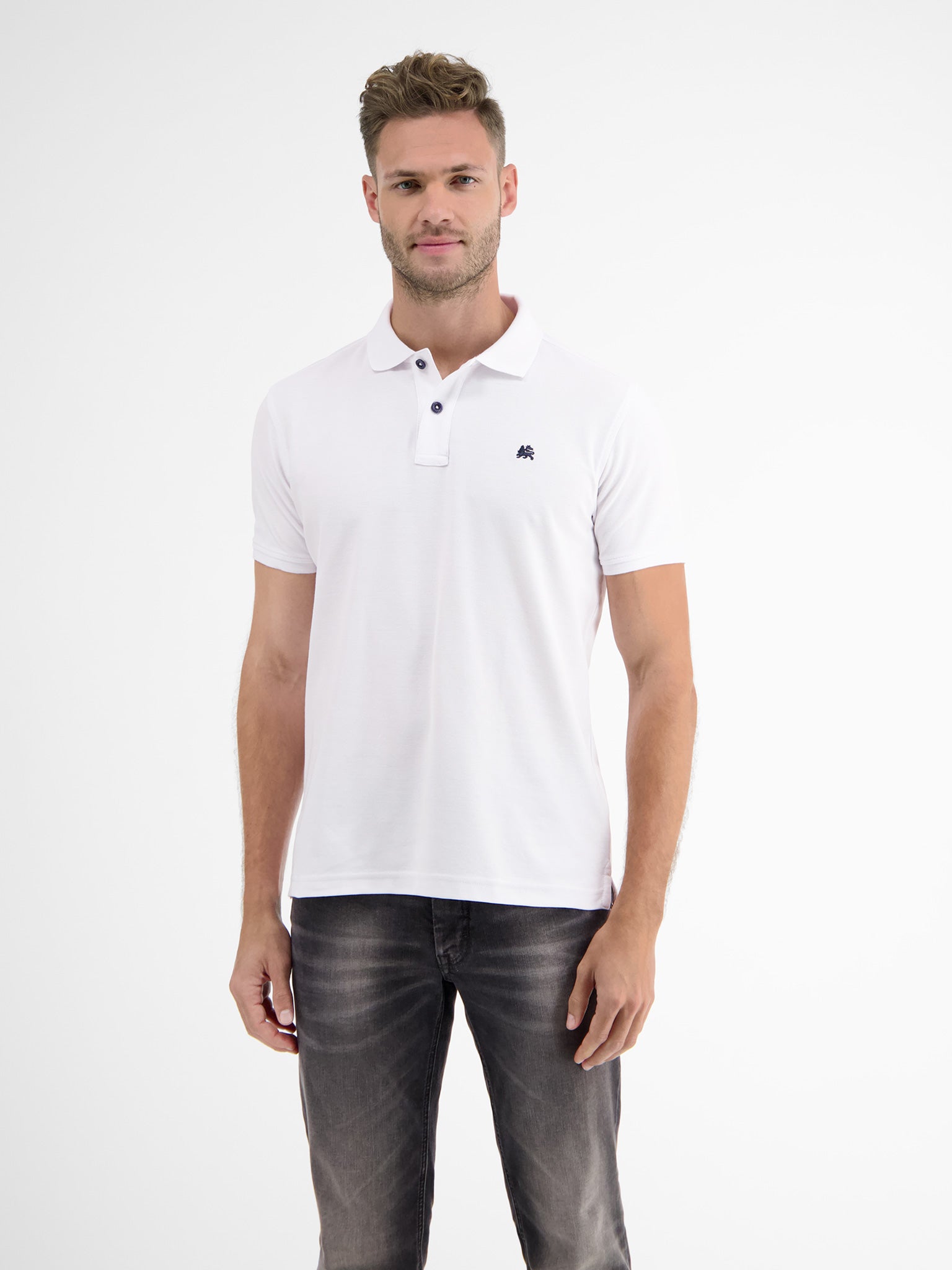 Lerros Herren Polo-Shirts White