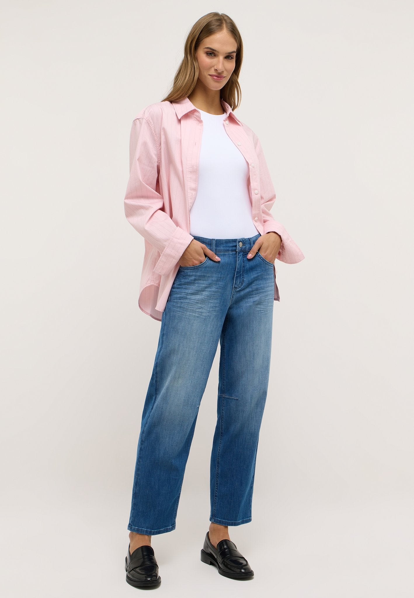 Angels Damen Jeans  Light Blue