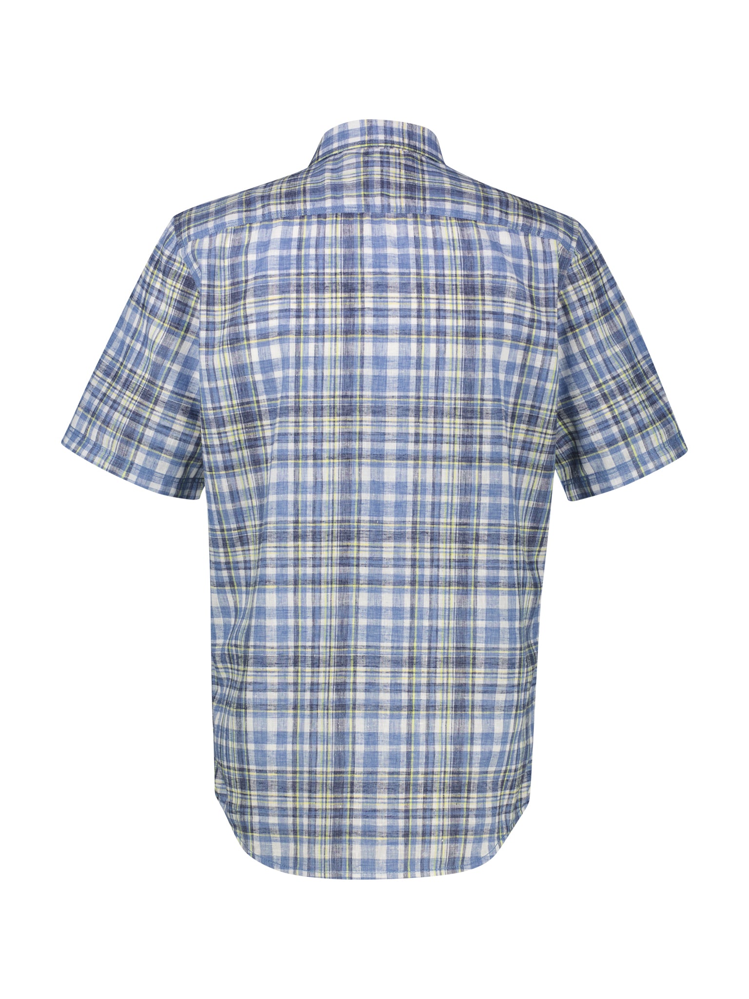 Lerros Herren Hemden kurz Classic Navy