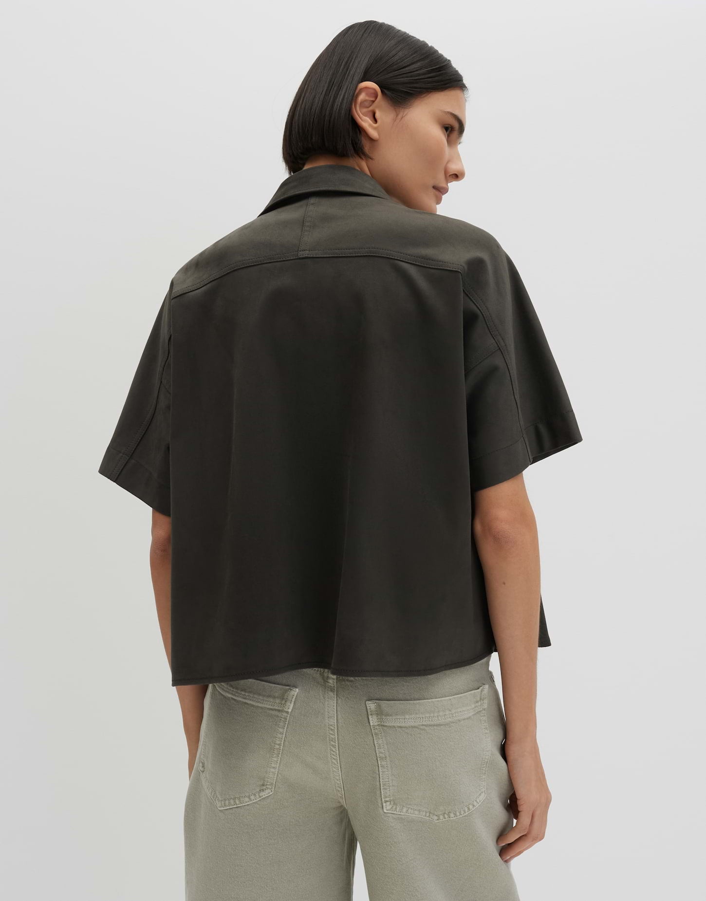 Someday Damen Blusen Midnight Olive