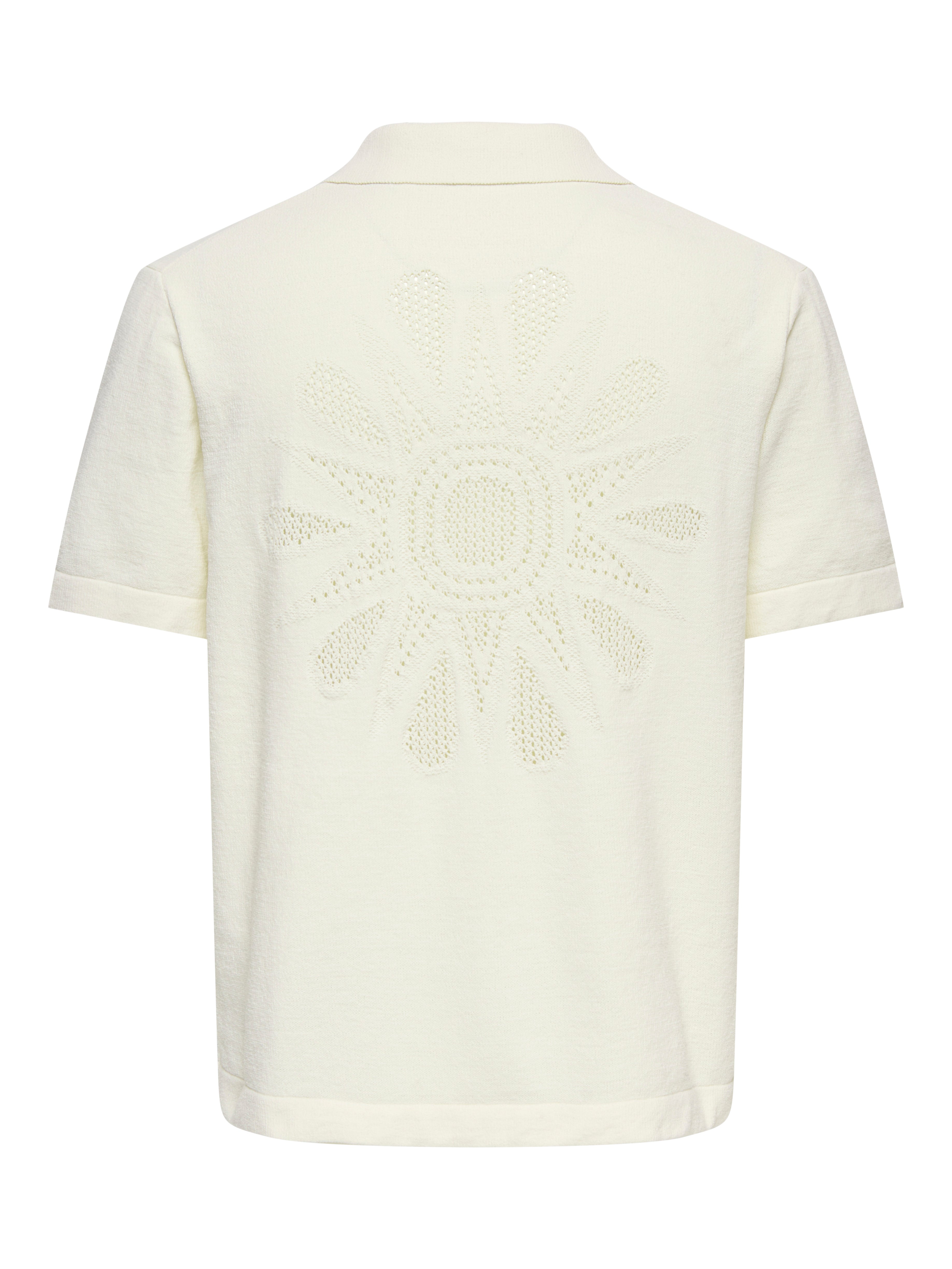 Only & Sons Herren Strickjacken Egret