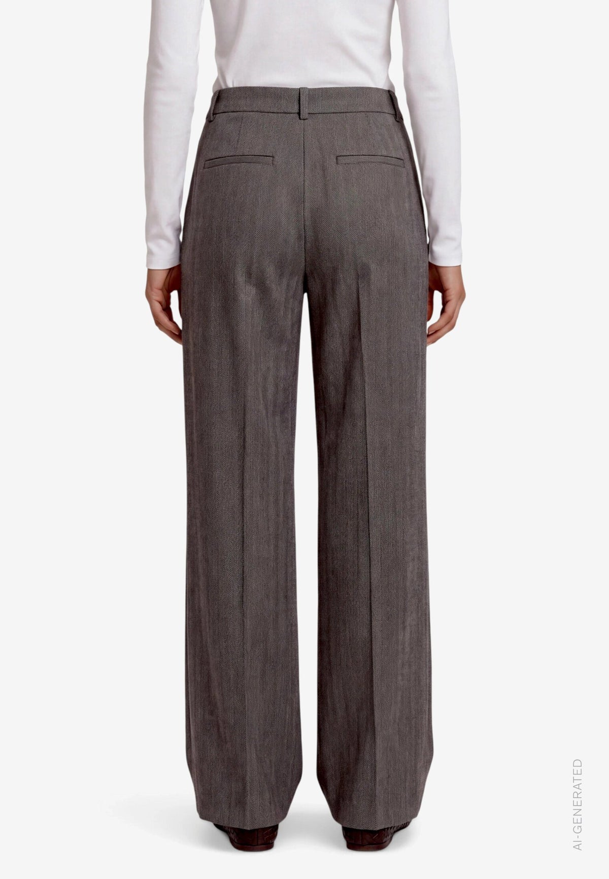 Zero Damen Hosen Black/Beige
