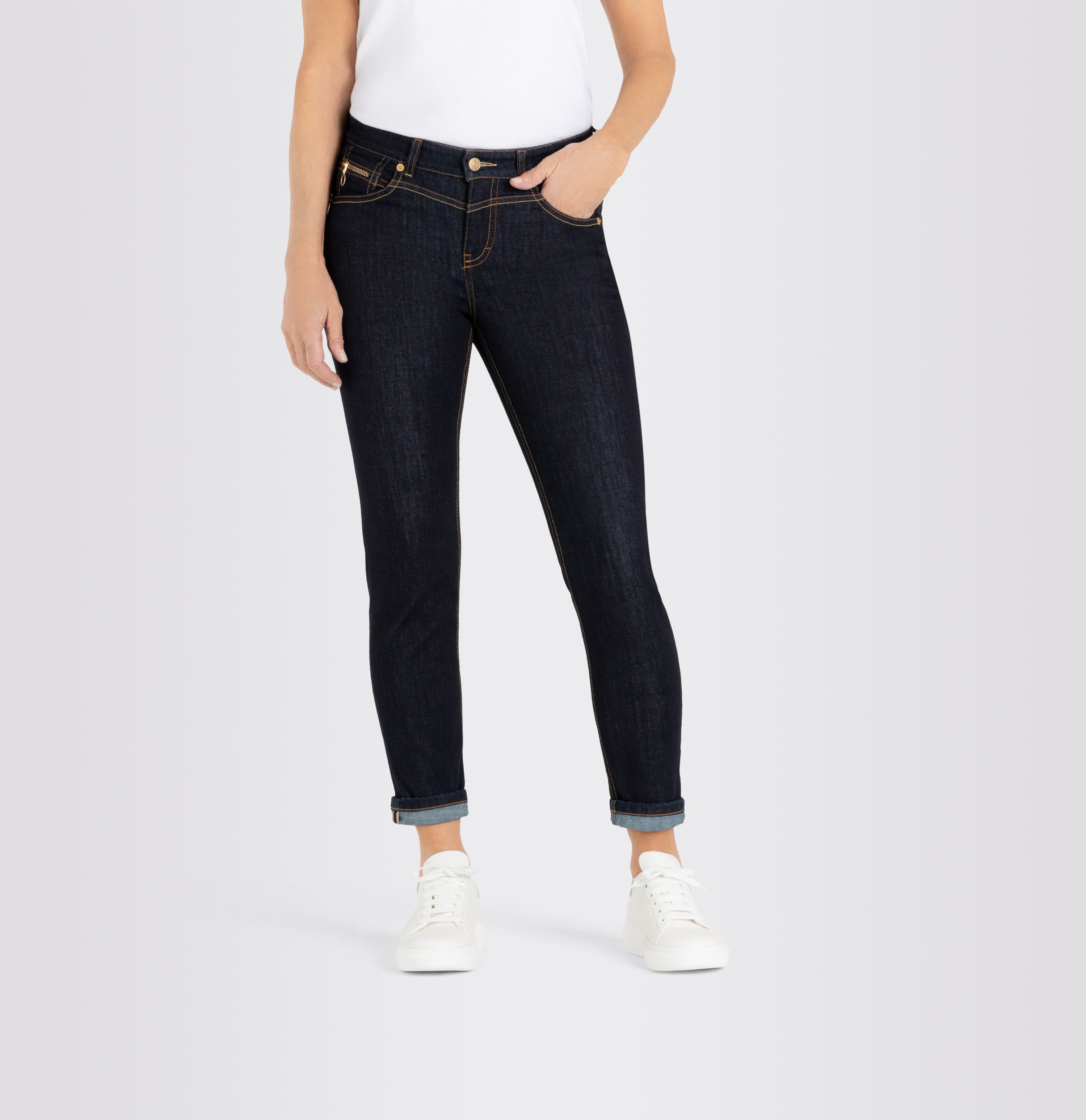 Mac Damen Jeans Fashion Rinsed