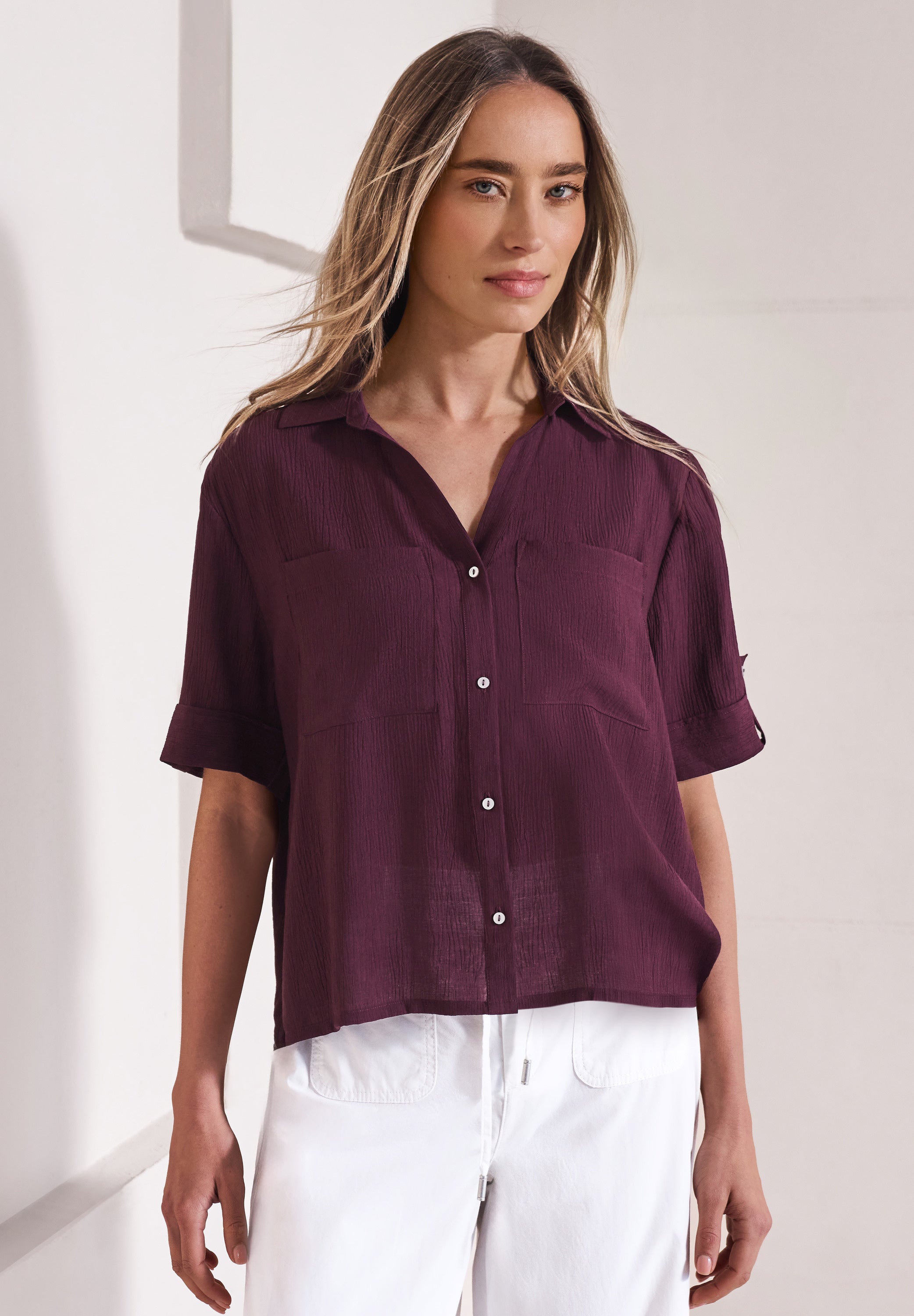 Street One Damen Blusen  Rustic Ro