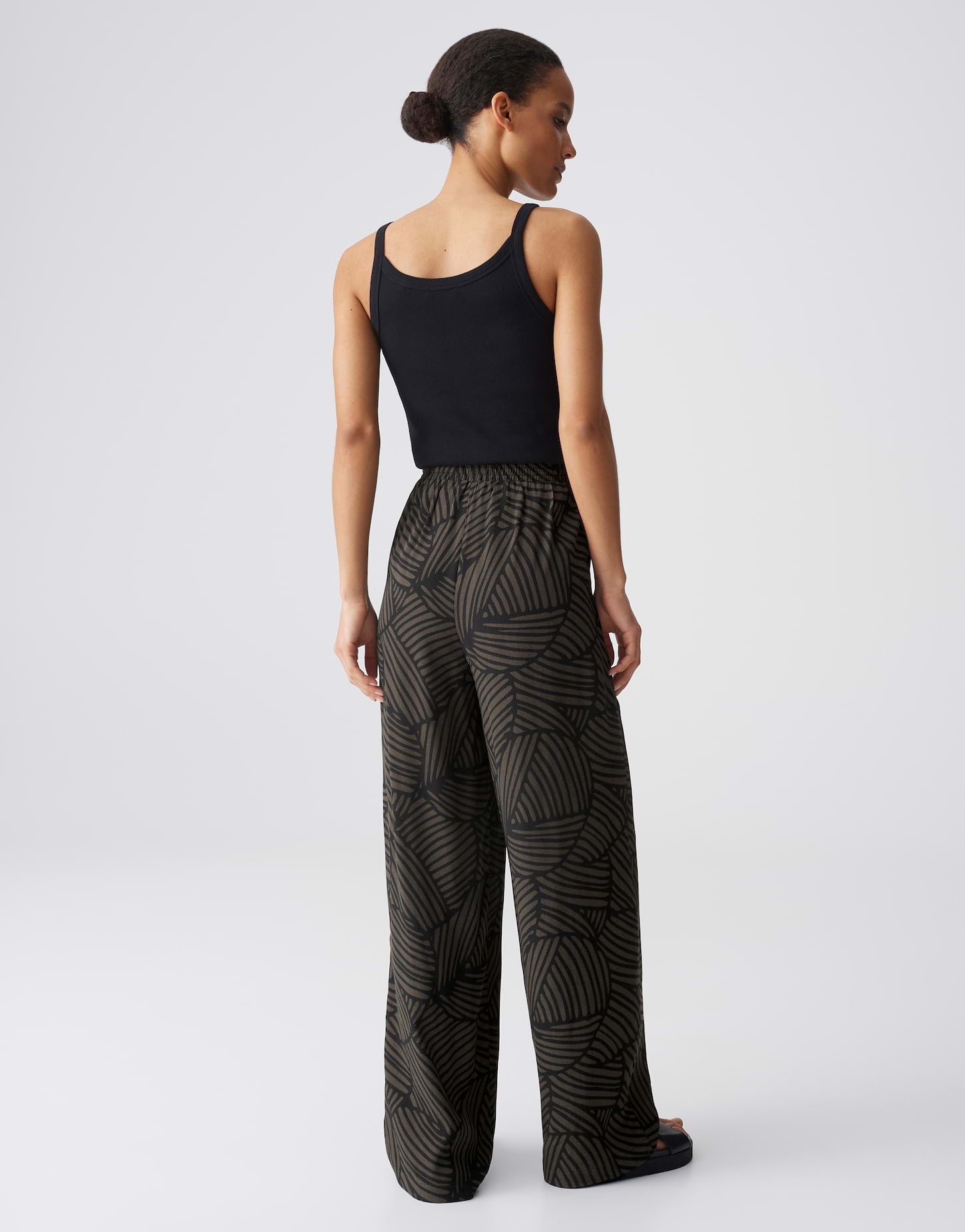 Opus Damen Hosen Black