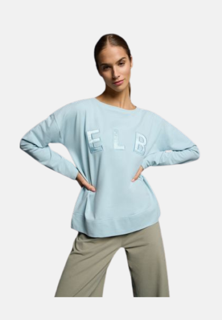 Elbsand Damen Sweatshirts  Blue Fog