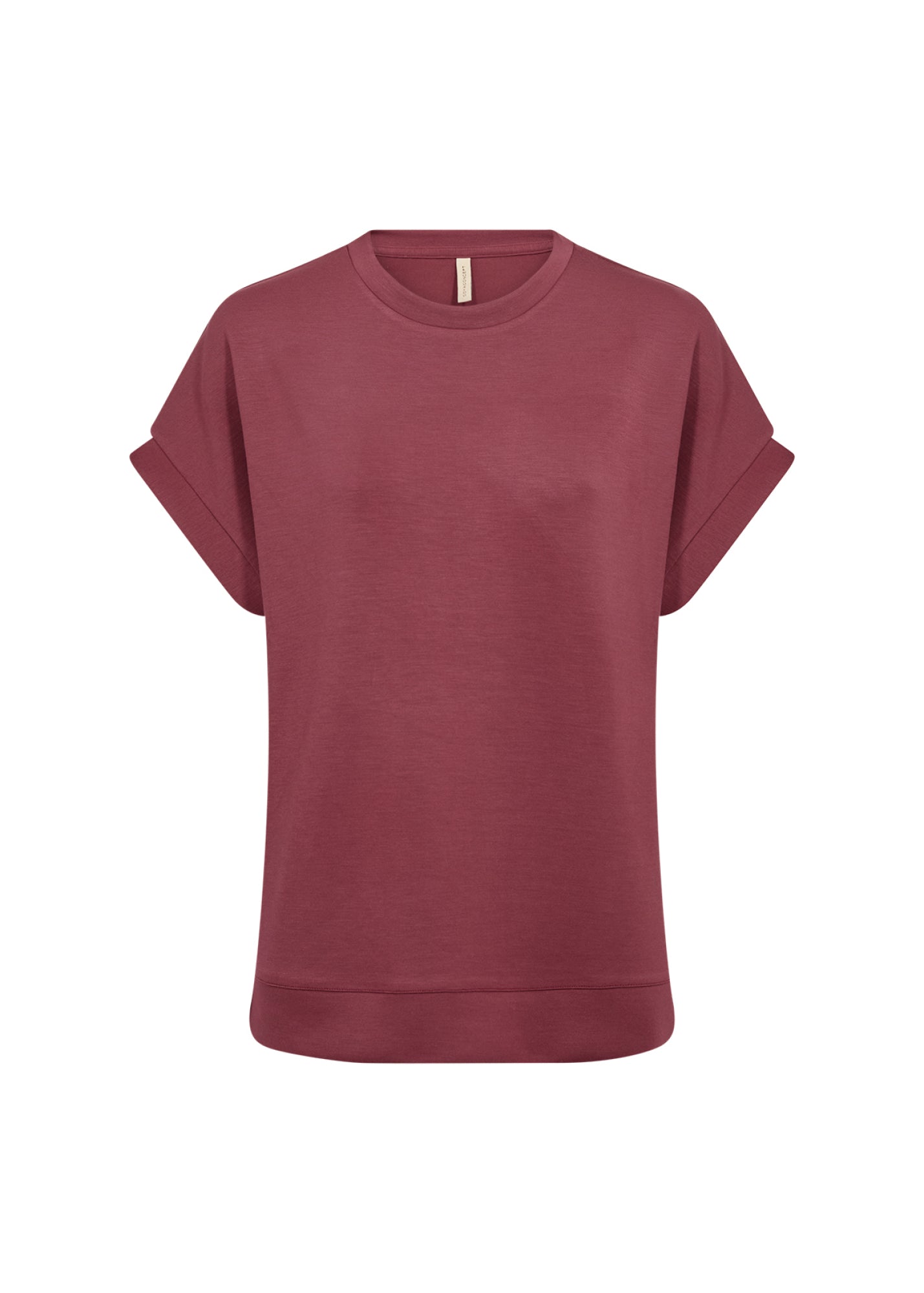 Soya Concept Damen Blusen kurz Oxblood Red
