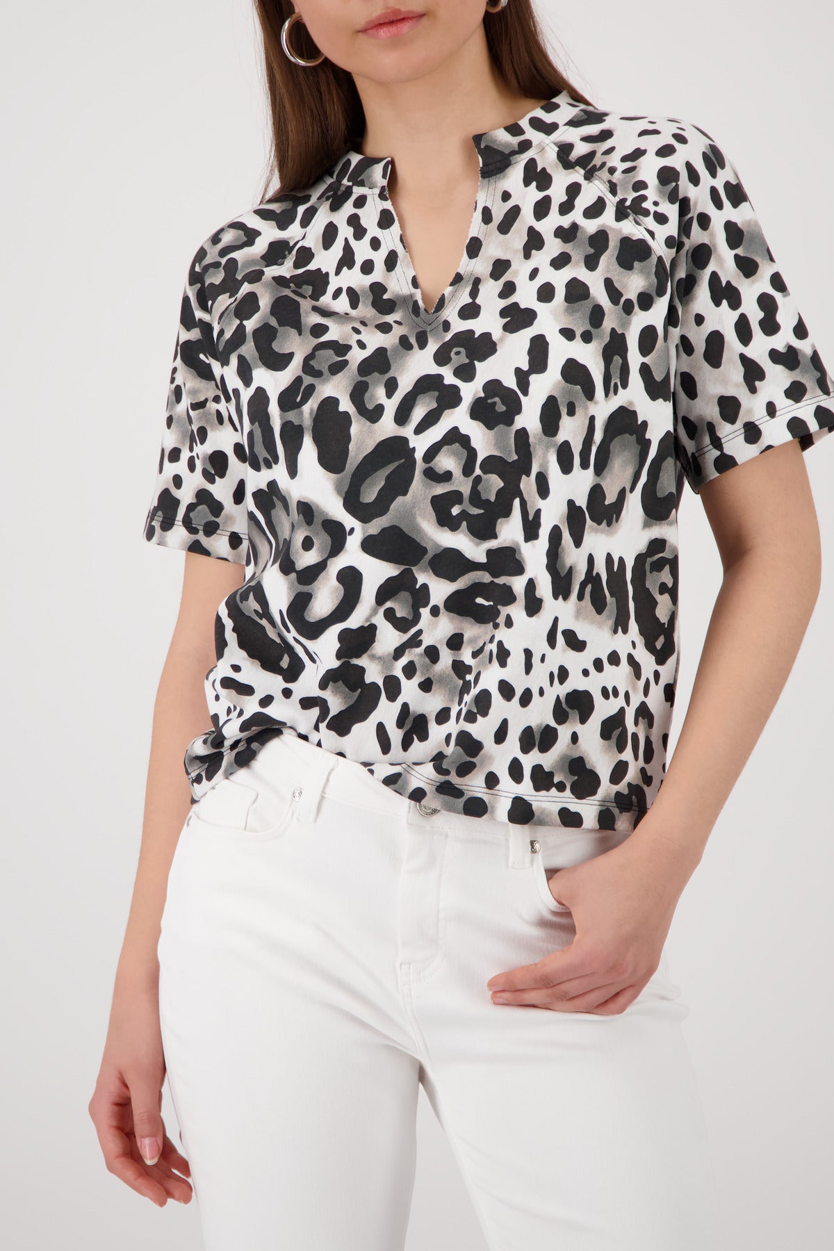 Monari Damen T-Shirts  Coffee Gemu
