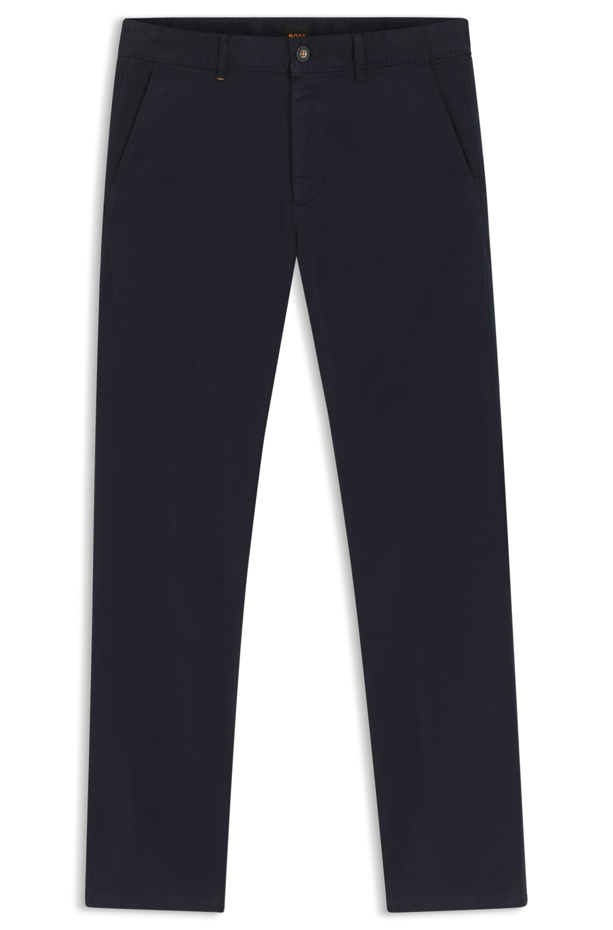 Boss Orange Herren Hosen Dark Blue