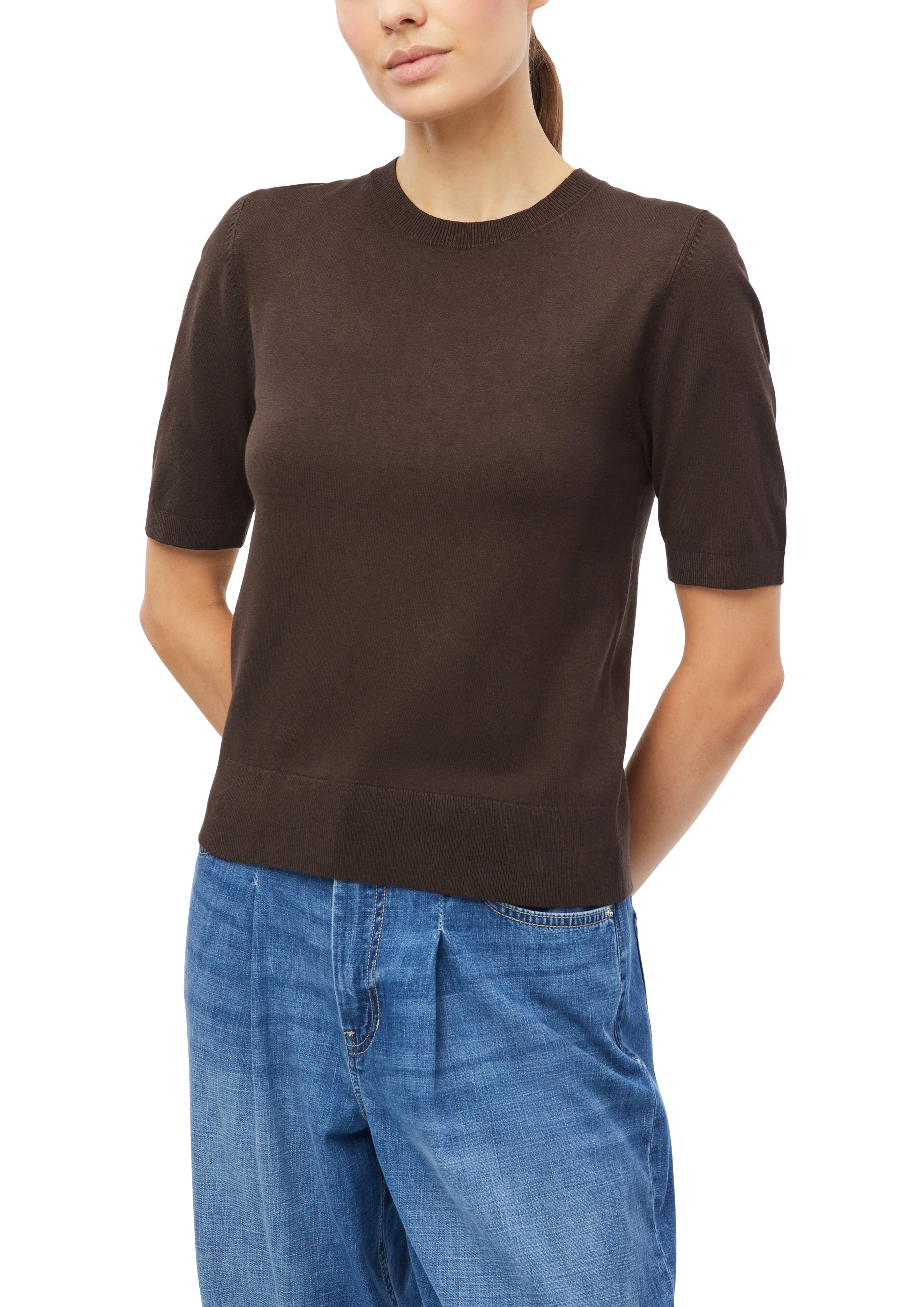 S. Oliver red Damen Pullover Brown
