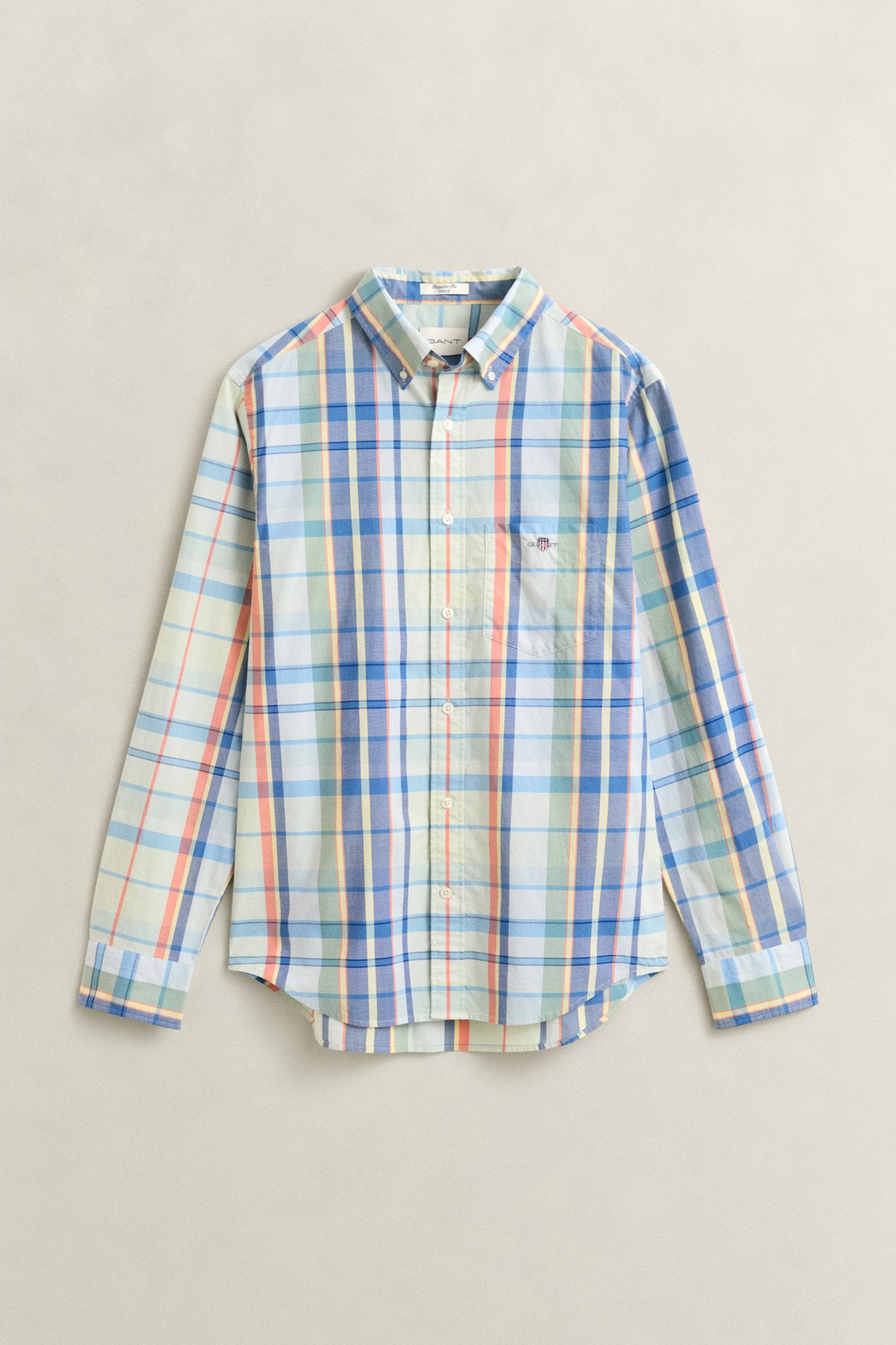 Gant Herren Hemden  Misty Mint
