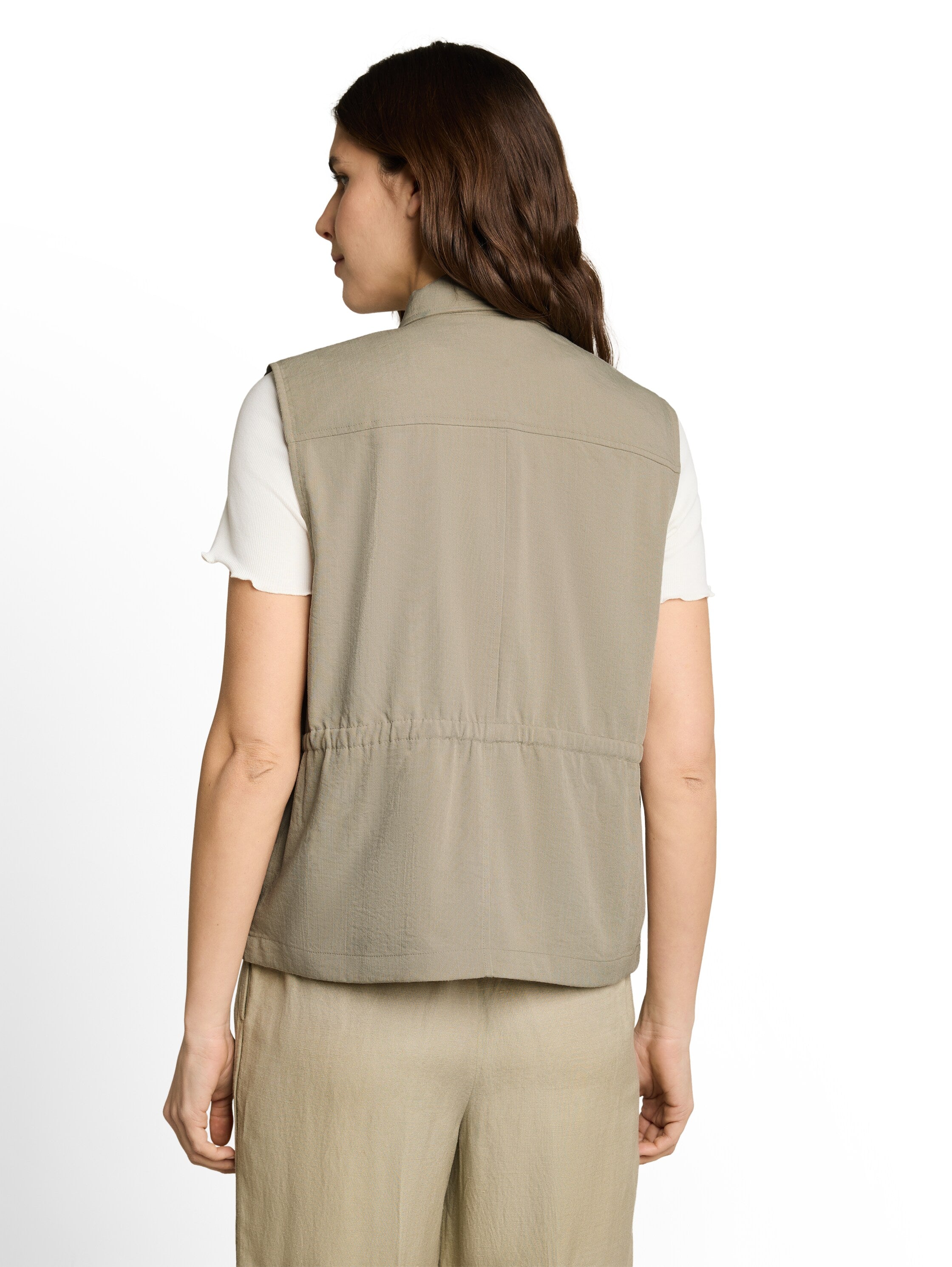 Tom Tailor Damen Blazer Silver Olive