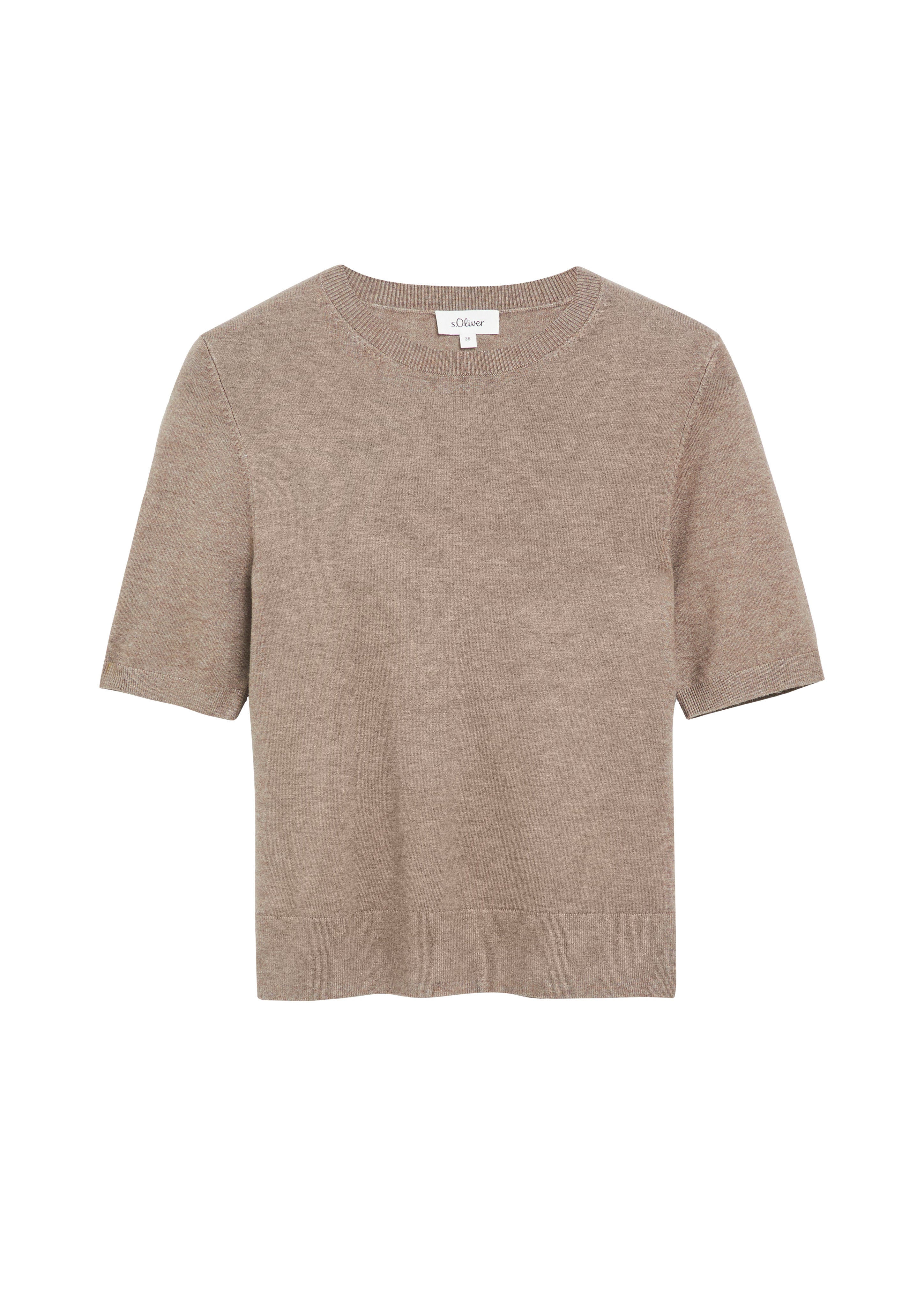 S. Oliver red Damen Pullover W Brown