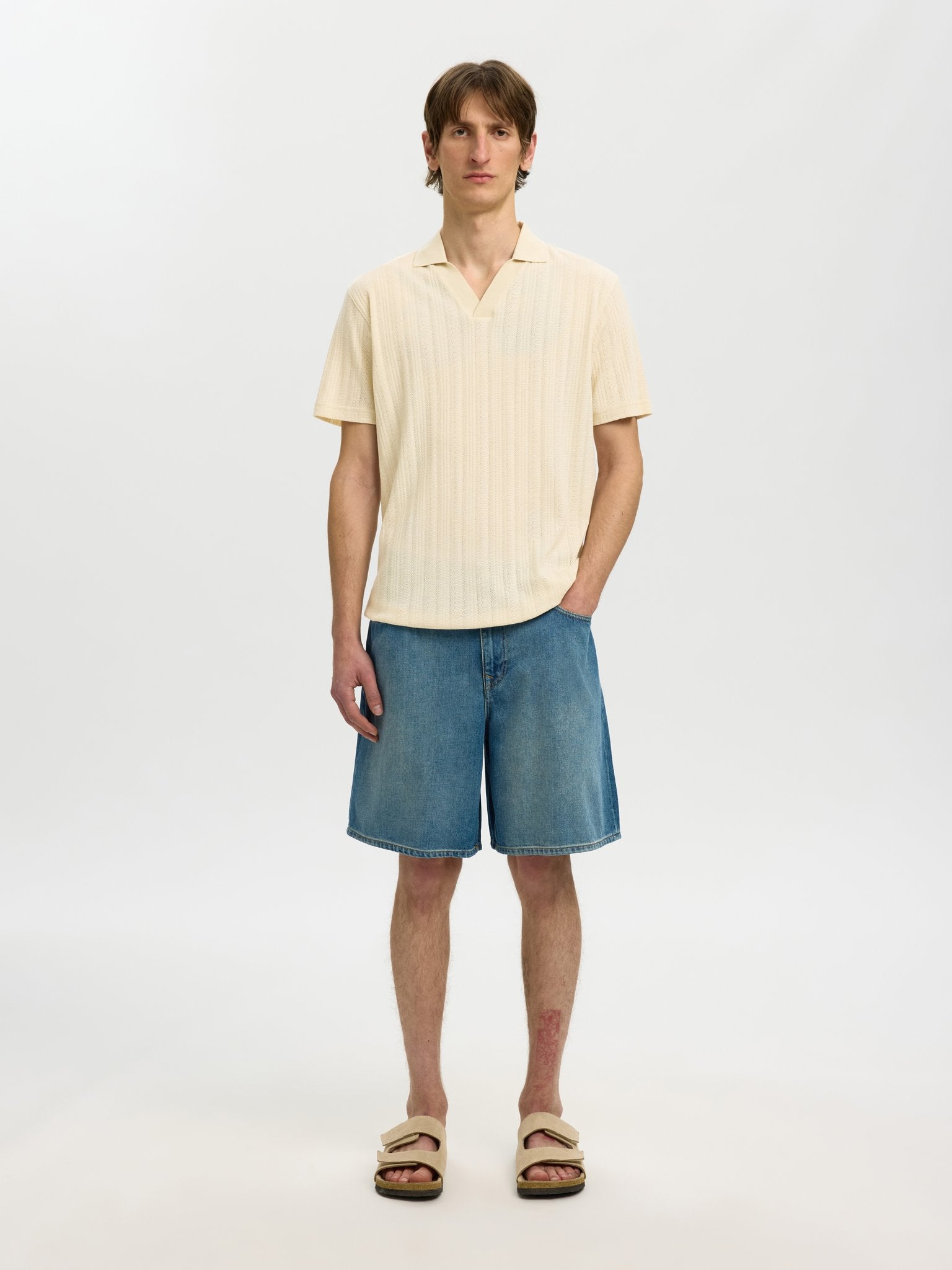 Selected homme Herren Polo-Shirts  Birch