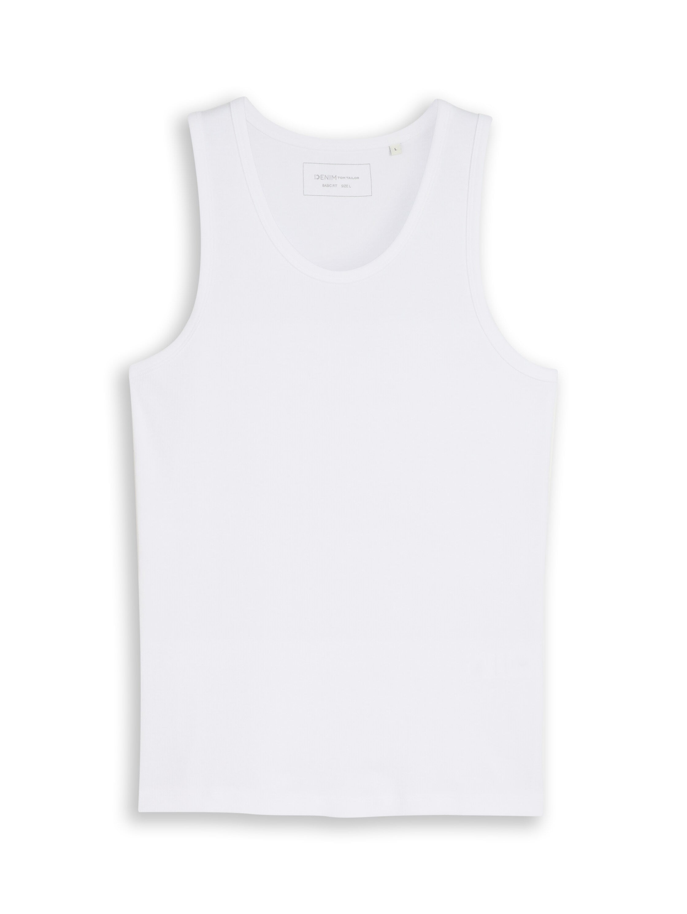 Tom Tailor denim Herren T-Shirts kurz White