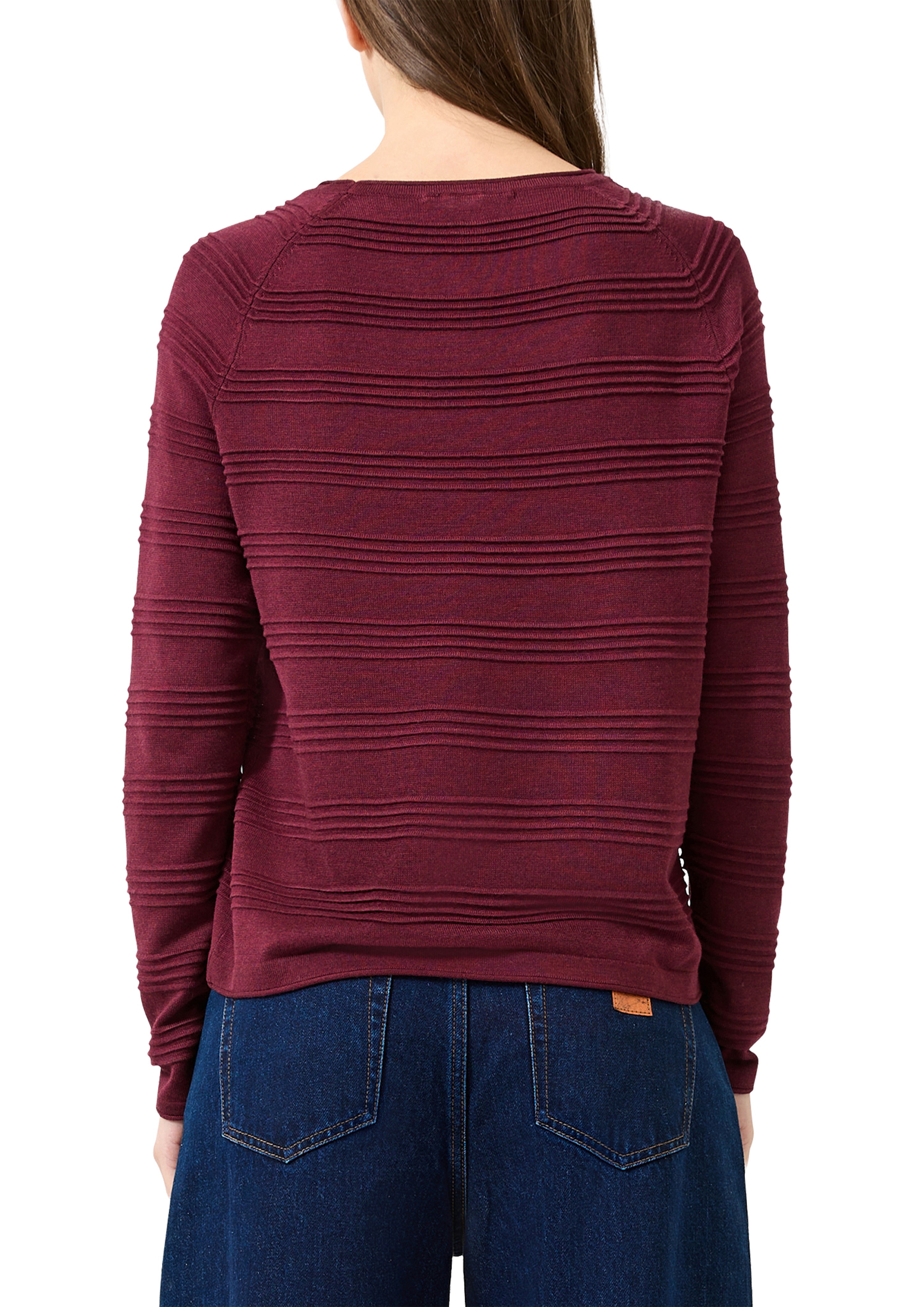 QS by S.Oliver Damen Pullover W Red