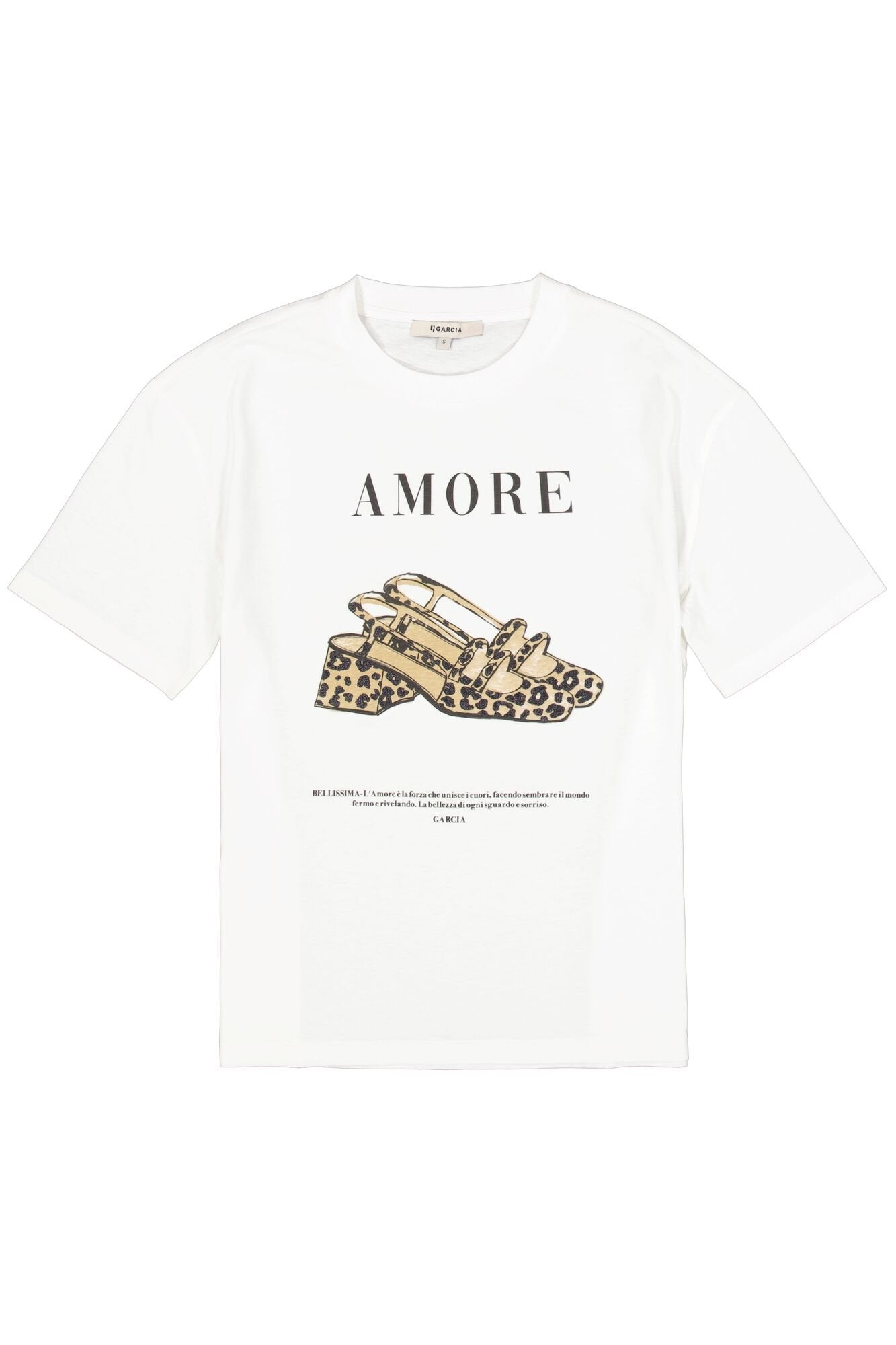 Garcia Damen T-Shirts Off White