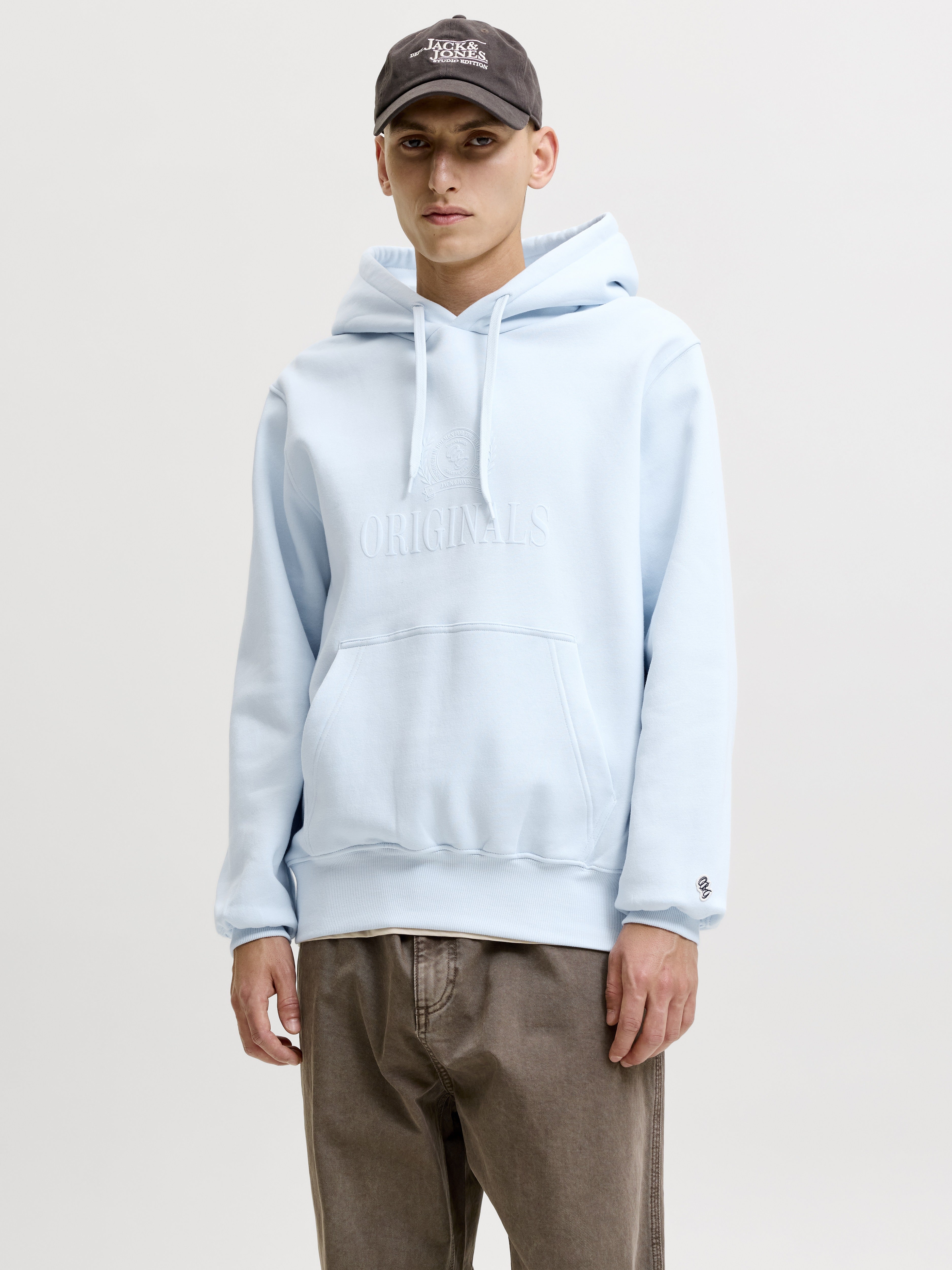 Jack & Jones Herren Sweatshirts Ice Water