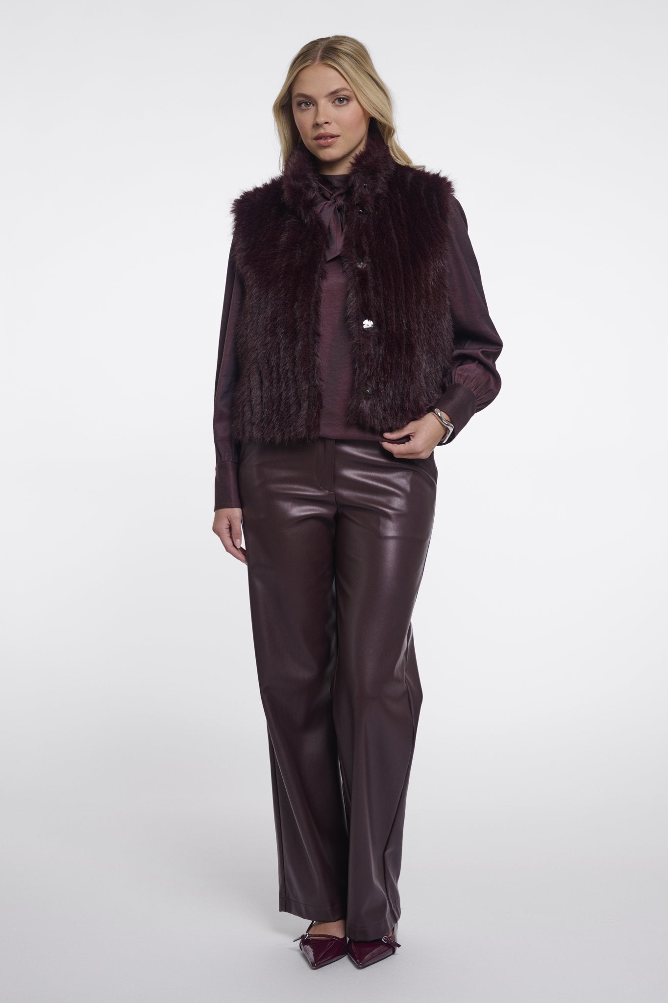 Rino & Pelle Damen Indoorwesten  Chocolate