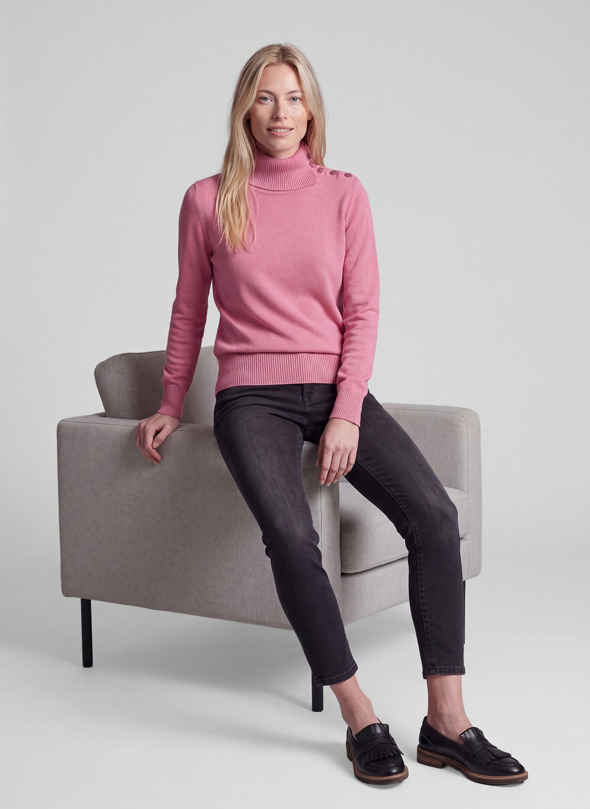 Rabe Damen Pullover Malve