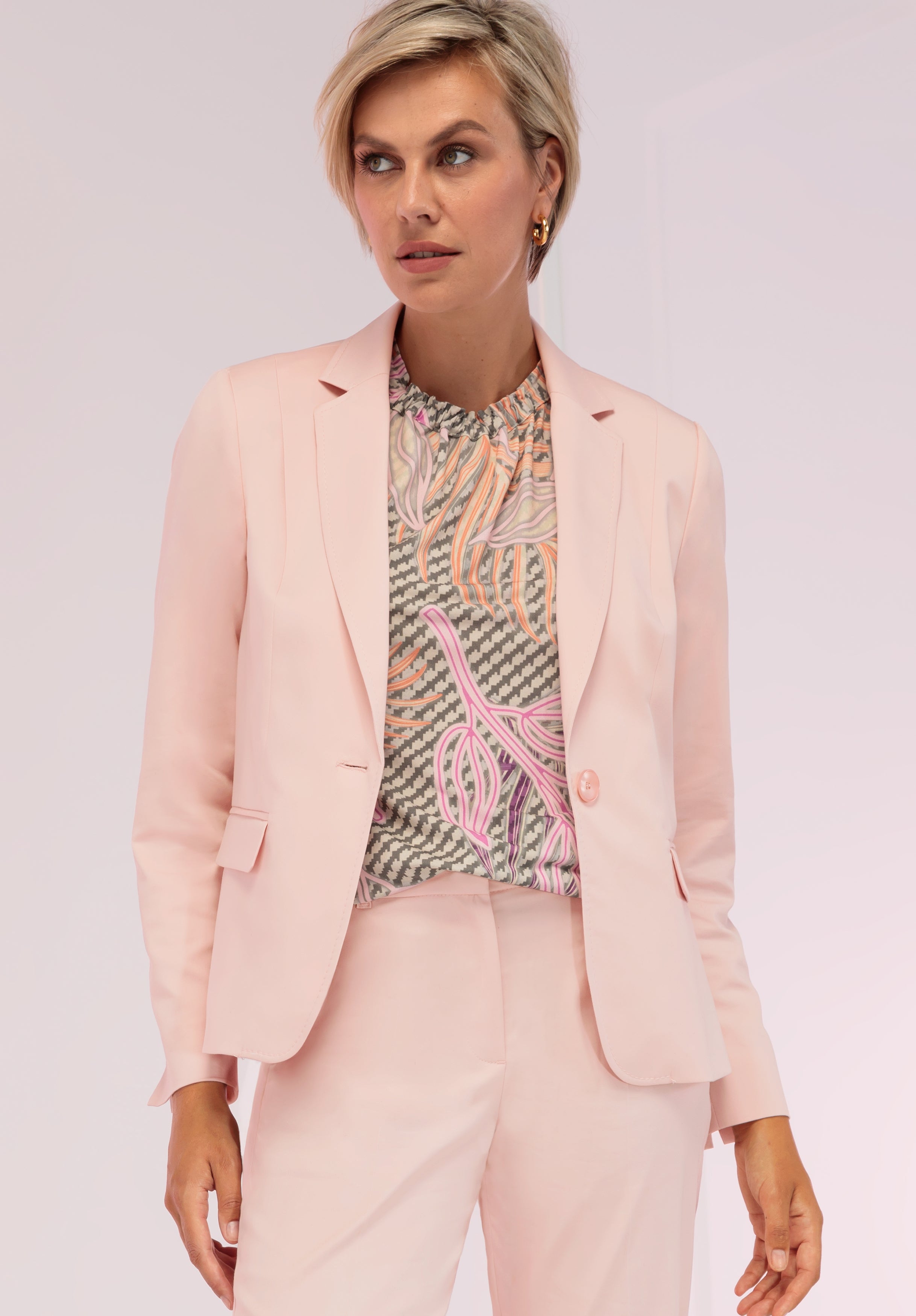 Bianca Damen Blazer Peach
