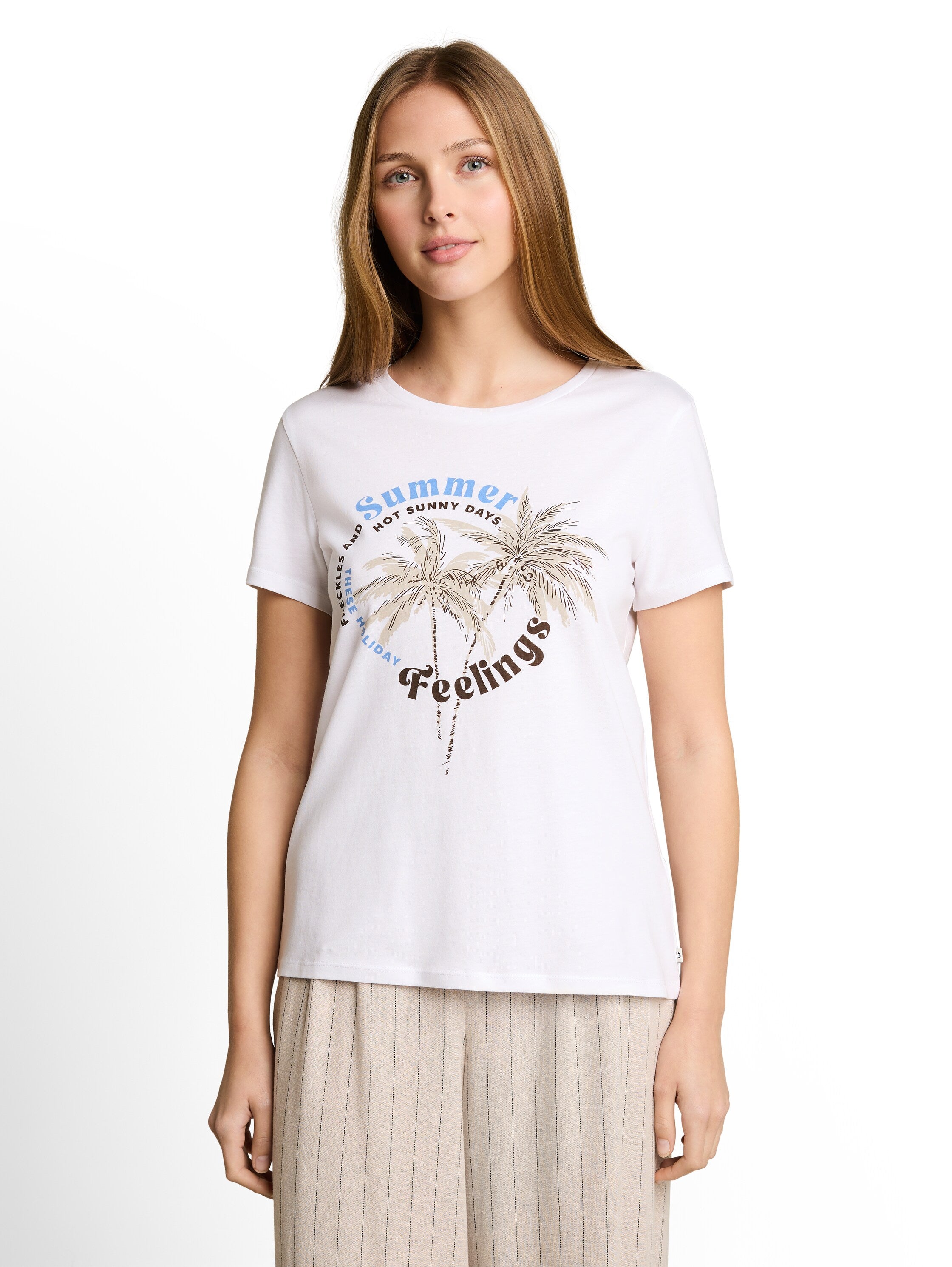 Tom Tailor denim Damen T-Shirts White