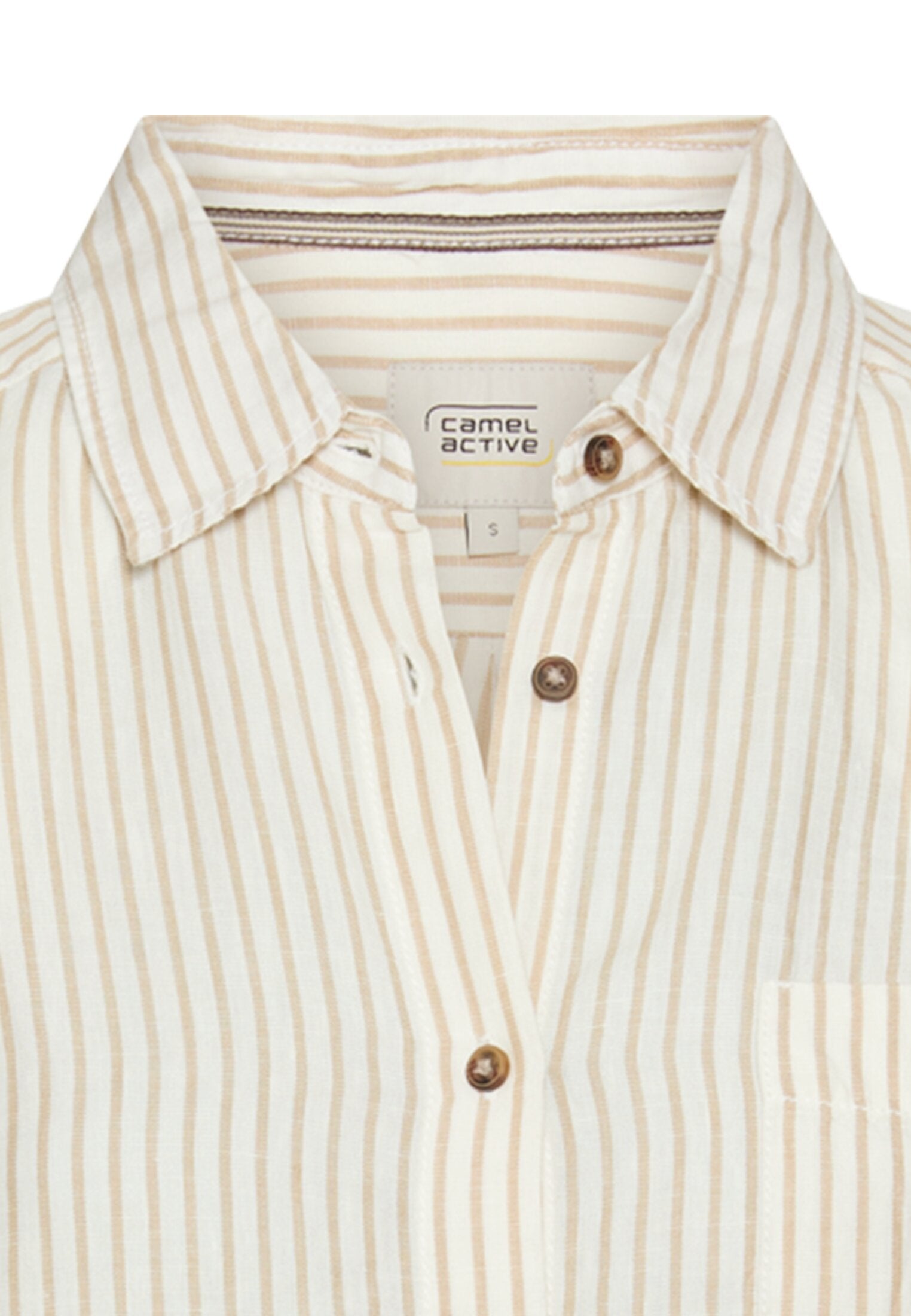 Camel active Damen Blusen  Sand/ White