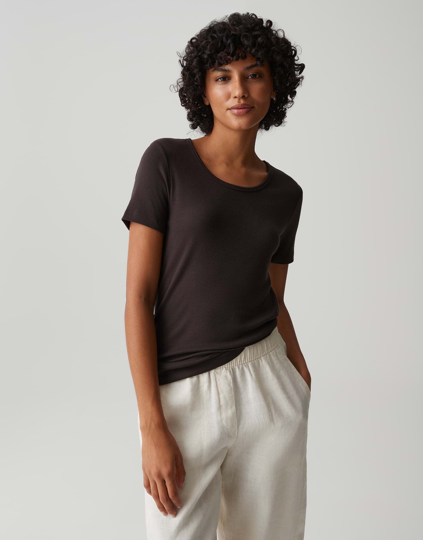 Opus Damen T-Shirts Affogato