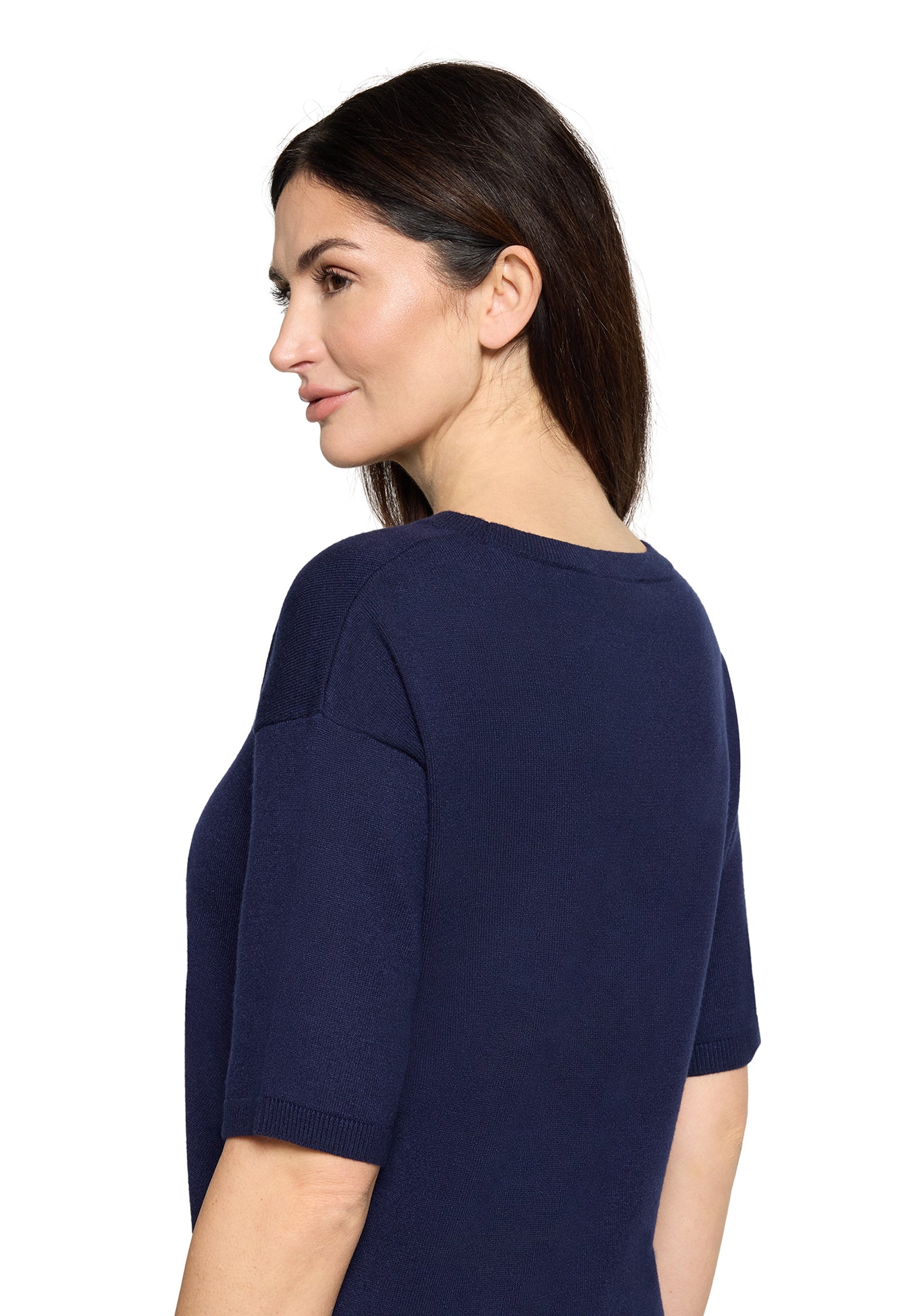 Cartoon Damen Pullover Maritime Blue