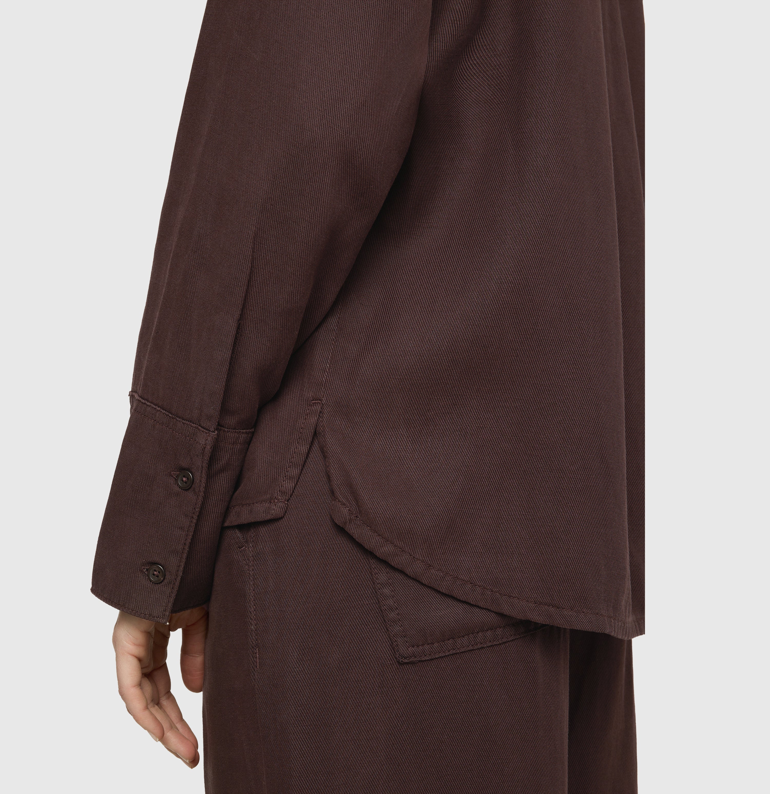 Mac Damen Hosen Truffle Brown P