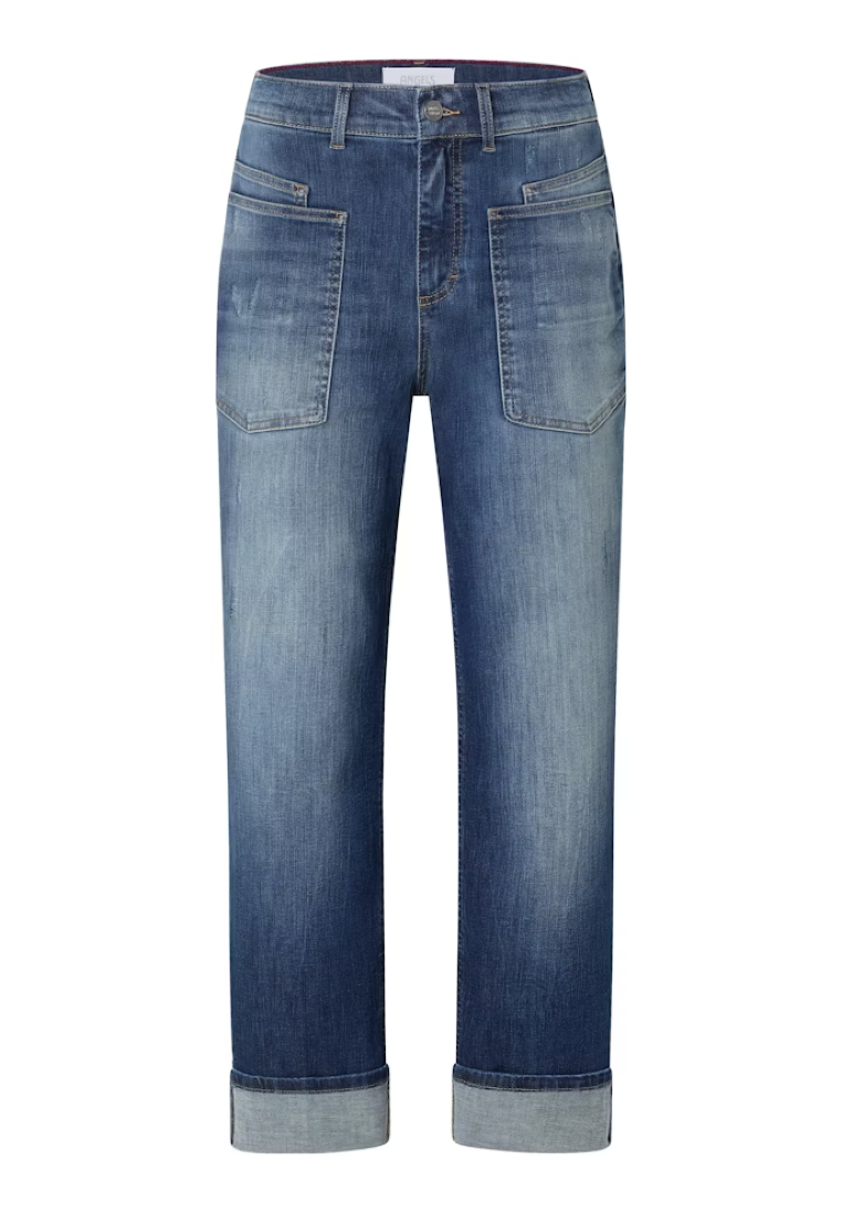 Angels Damen Jeans  Mid Blue U