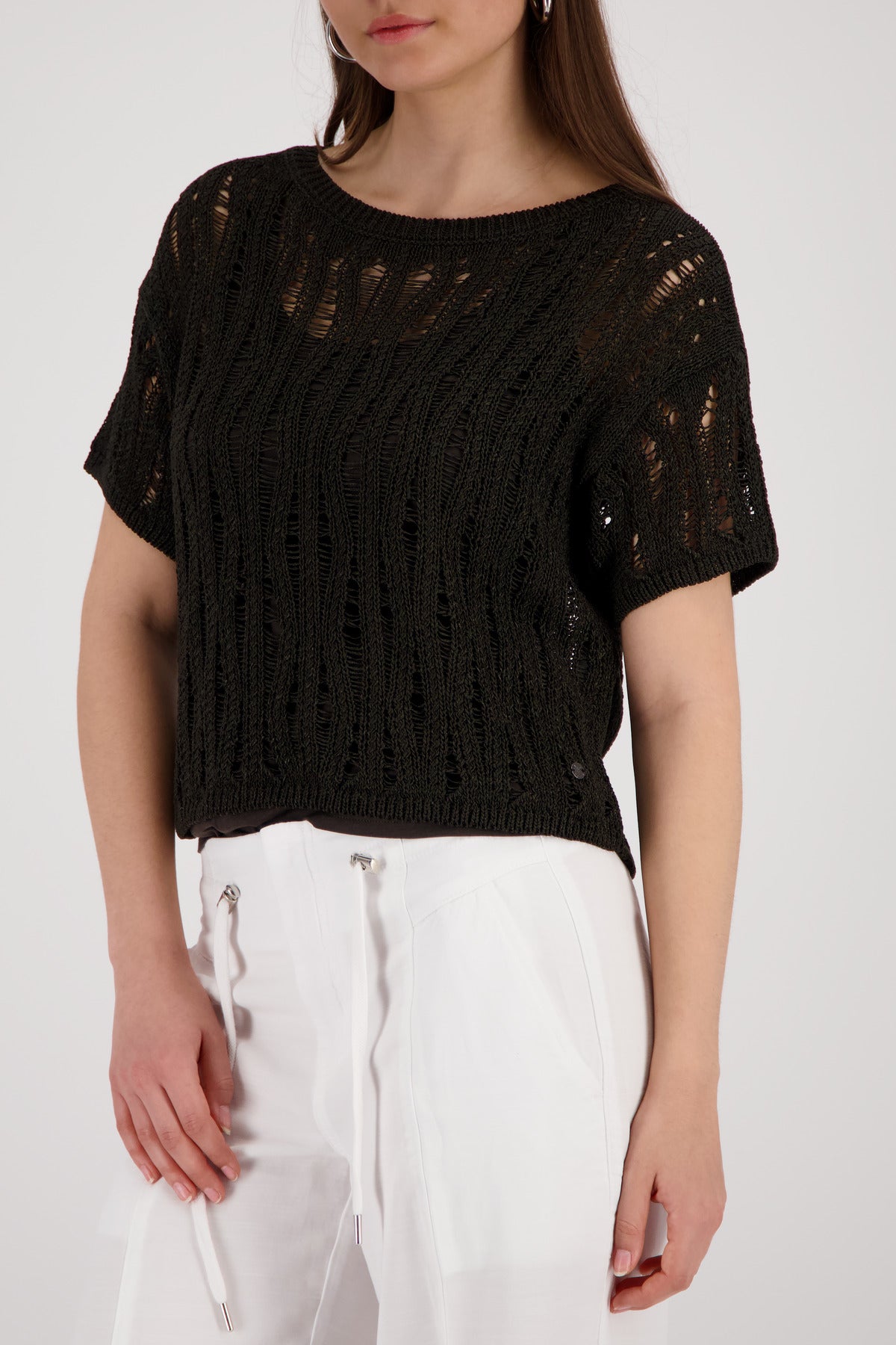 Monari Damen Pullover  Coffee