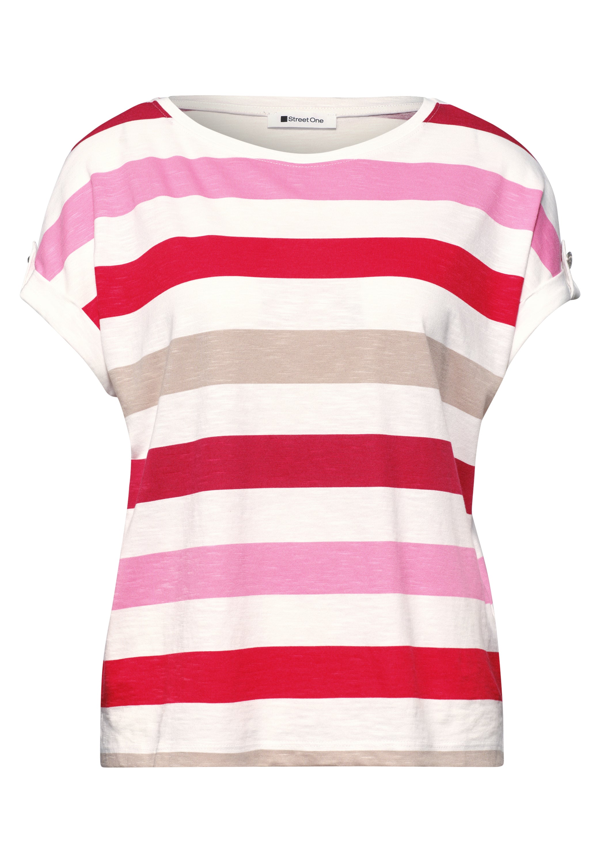 Street One Damen T-Shirts  Salsa Red