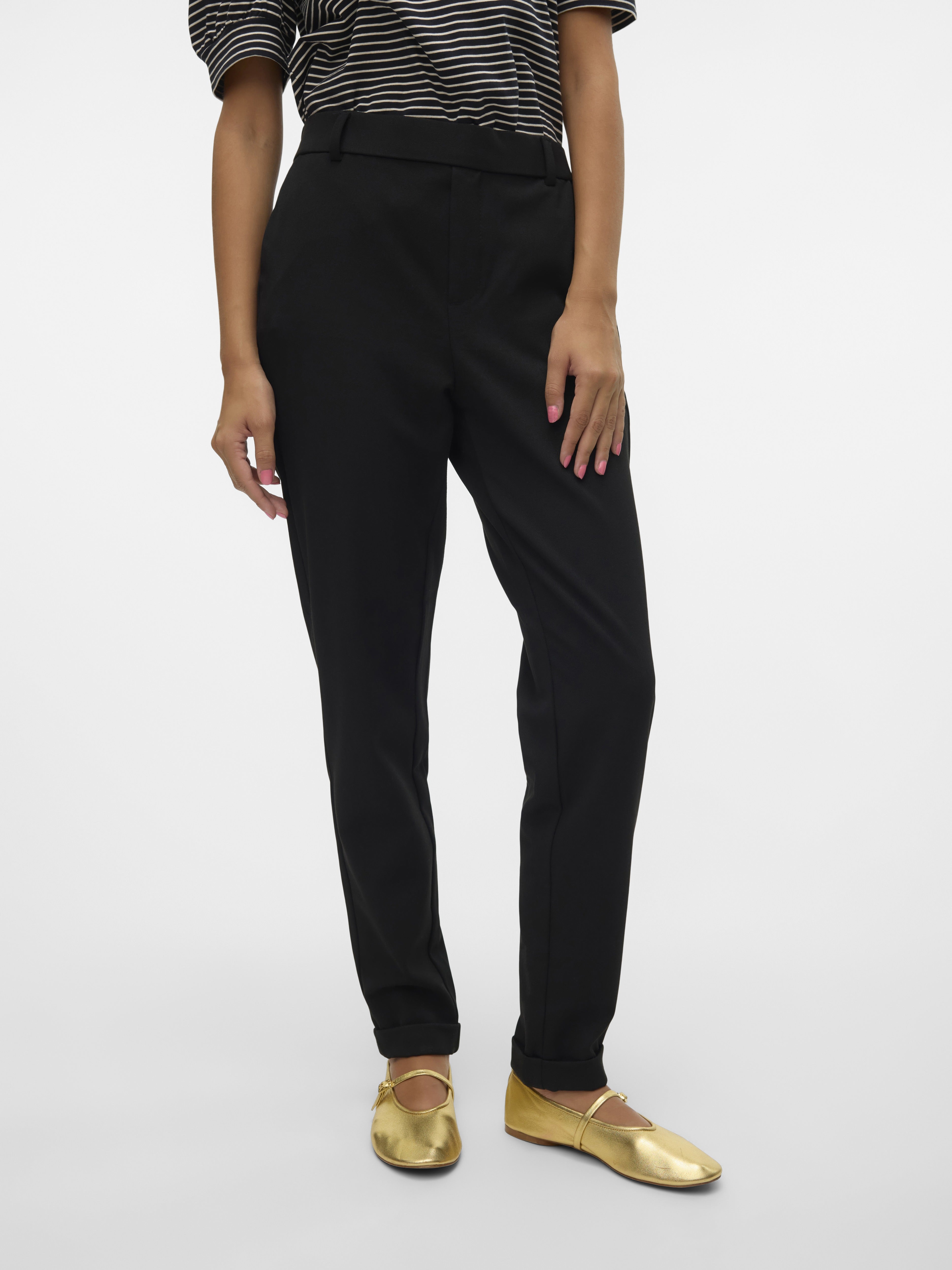 Vero Moda Damen Hosen Black