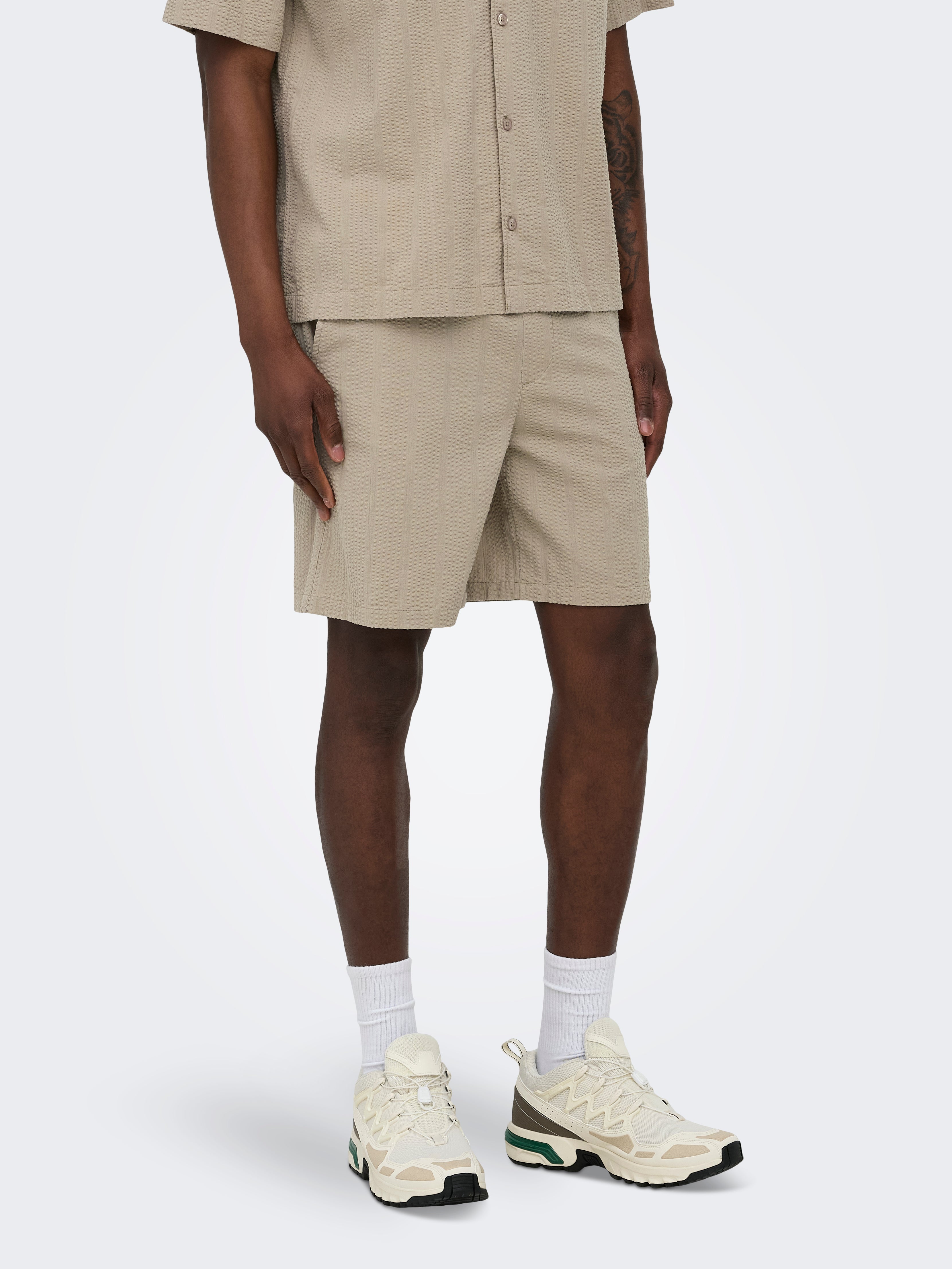 Only & Sons Herren Shorts Crockery
