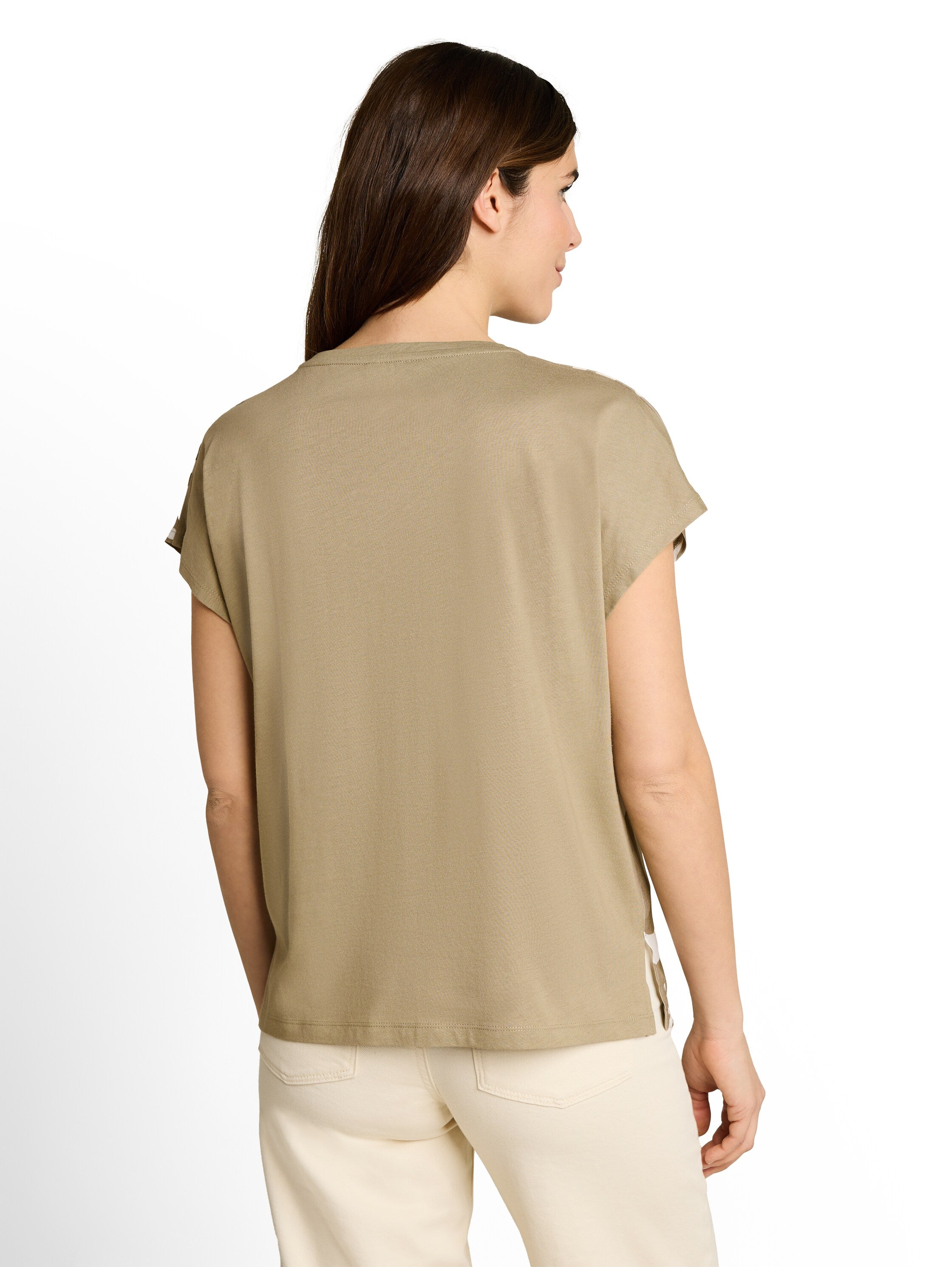 Tom Tailor Damen T-Shirts Silver Olive